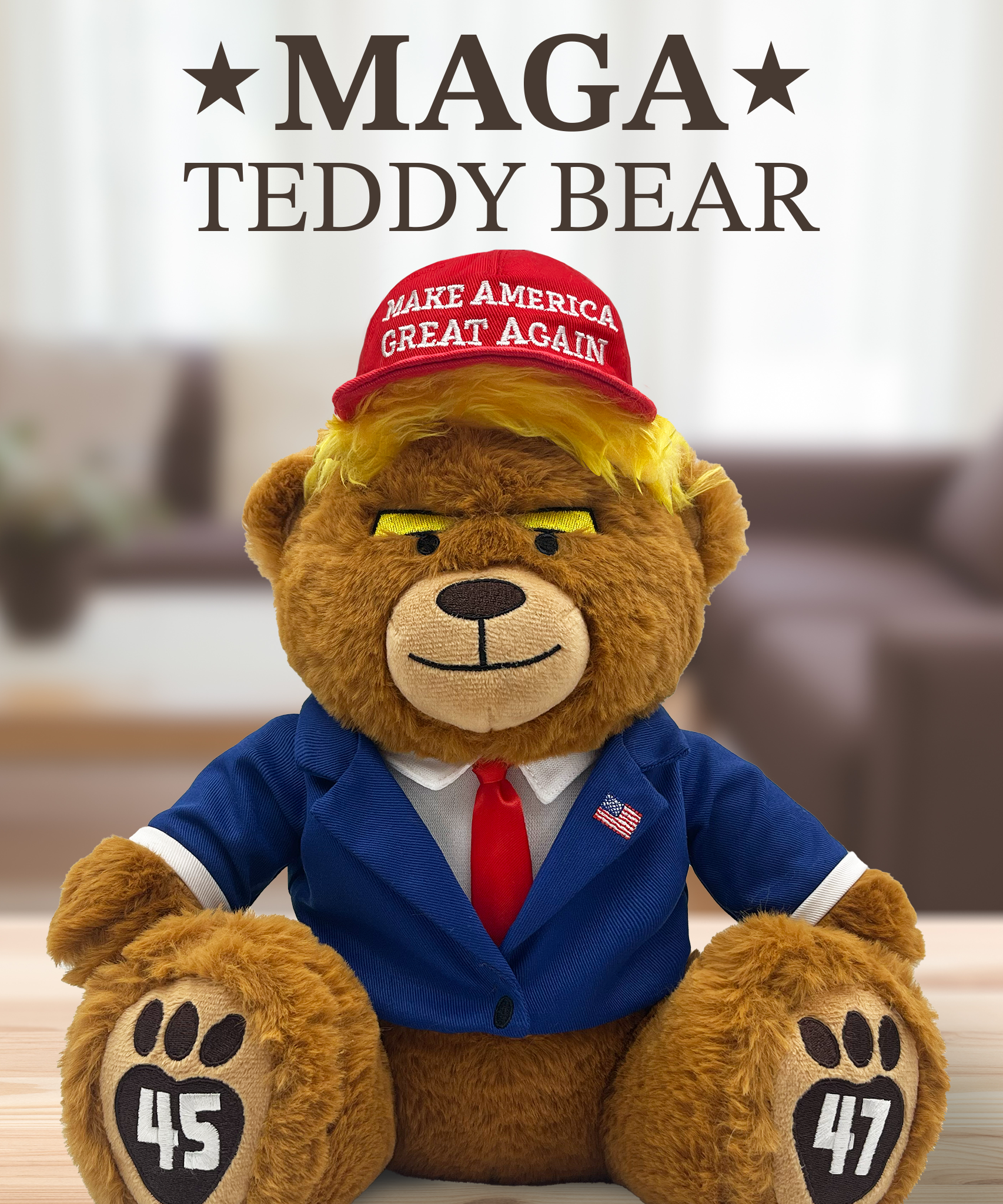 Classic MAGA Bear