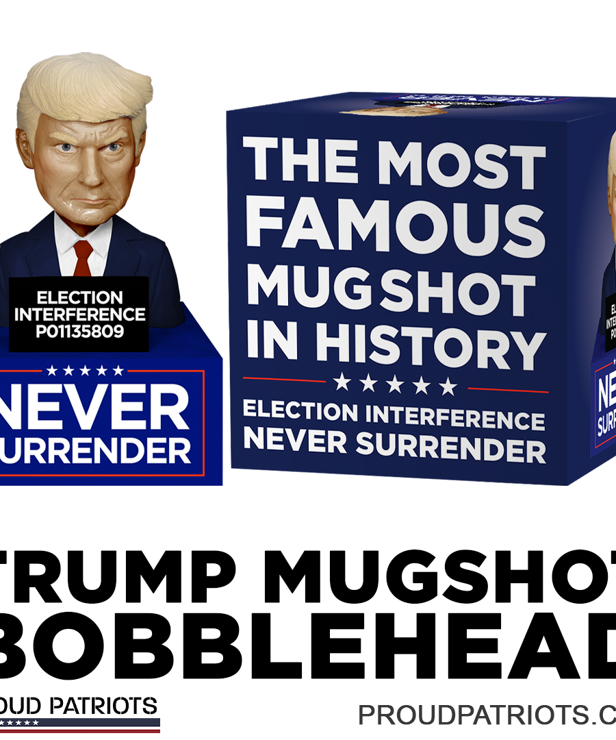 Trump Mugshot Bobblehead