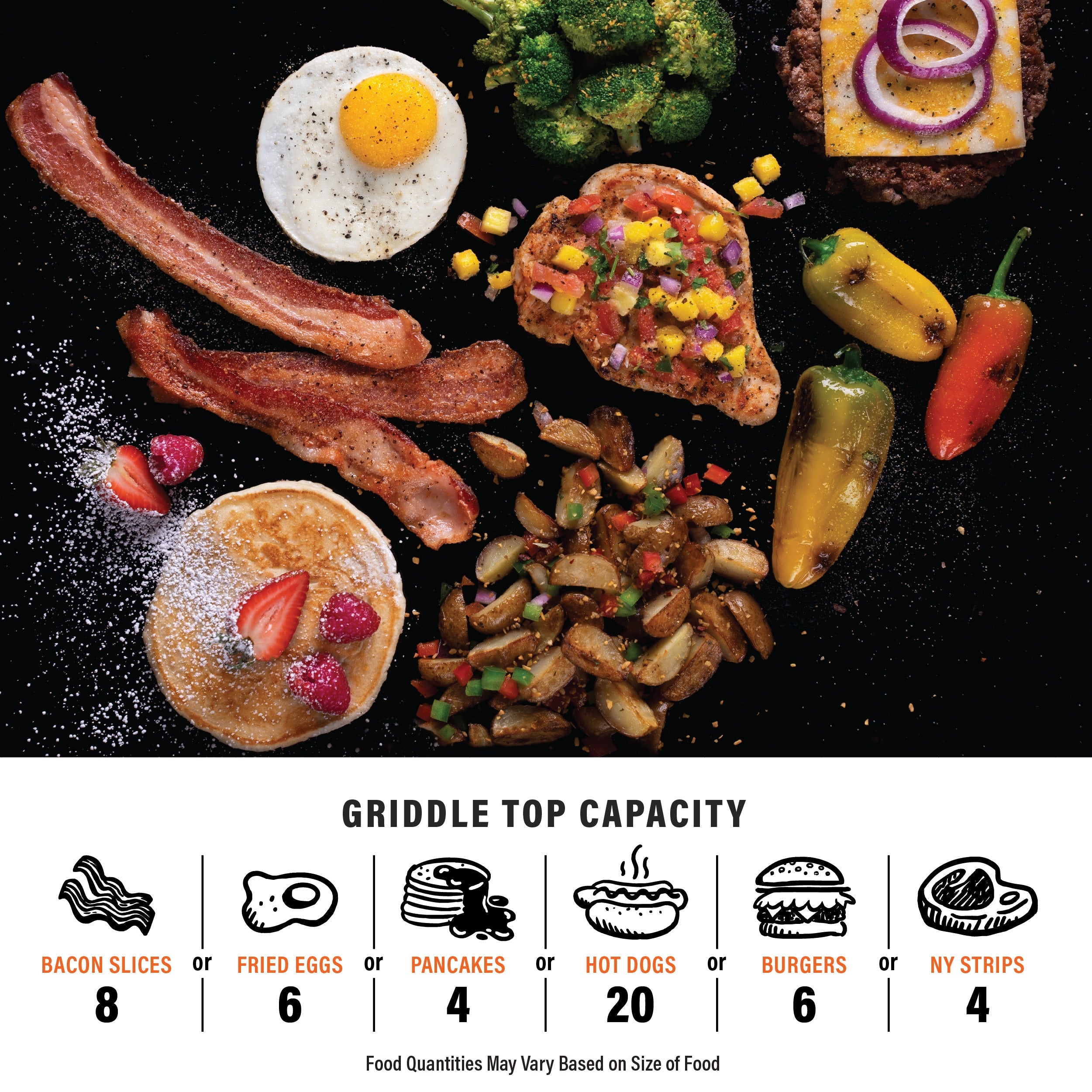 Blackstone OTG 12x14" Camping Griddle with Side Burner