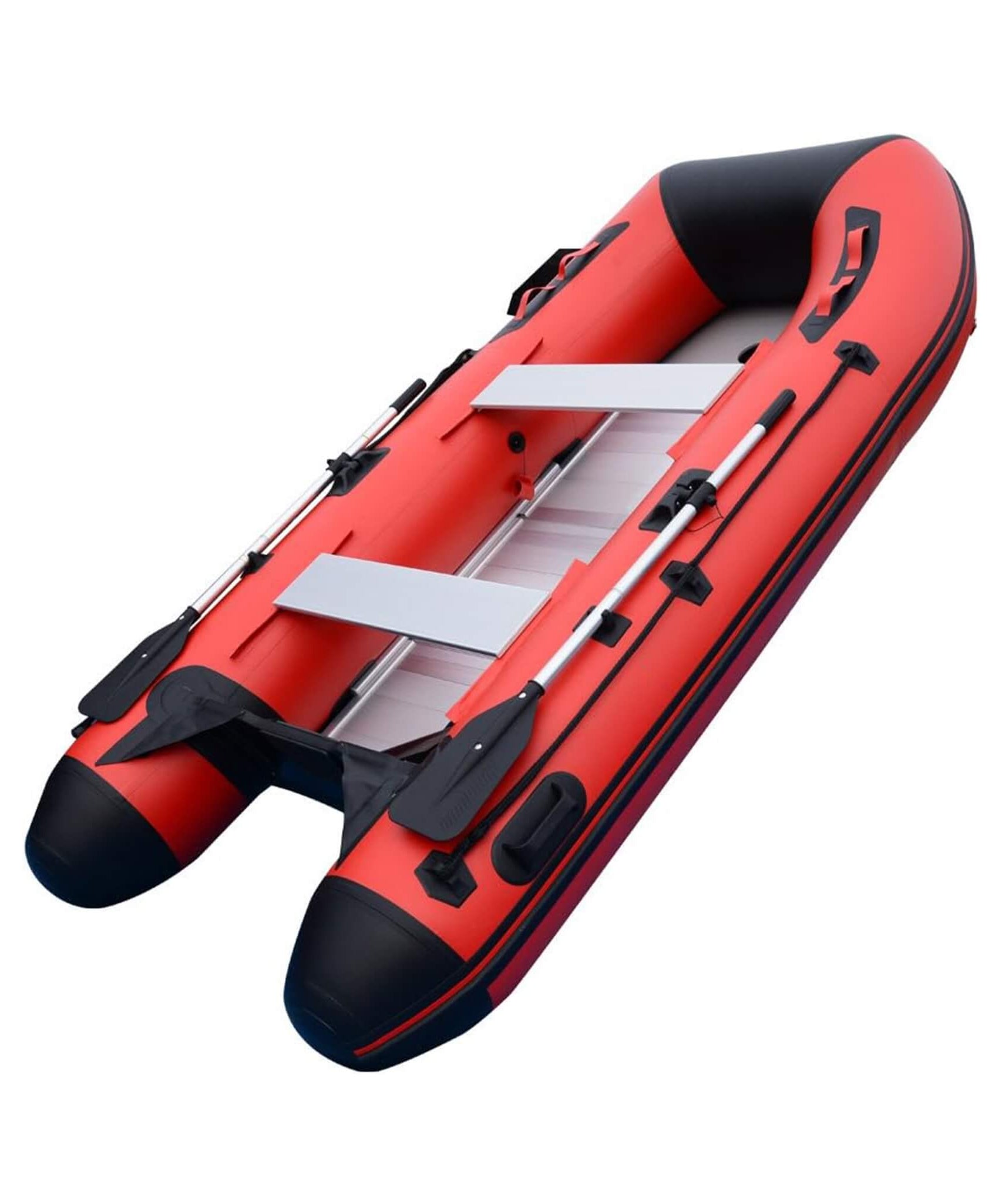 Virtue US 10FT Inflatable 4-Person Rafting Fishing Dinghy Tender Pontoon Boat (SAK20749)
