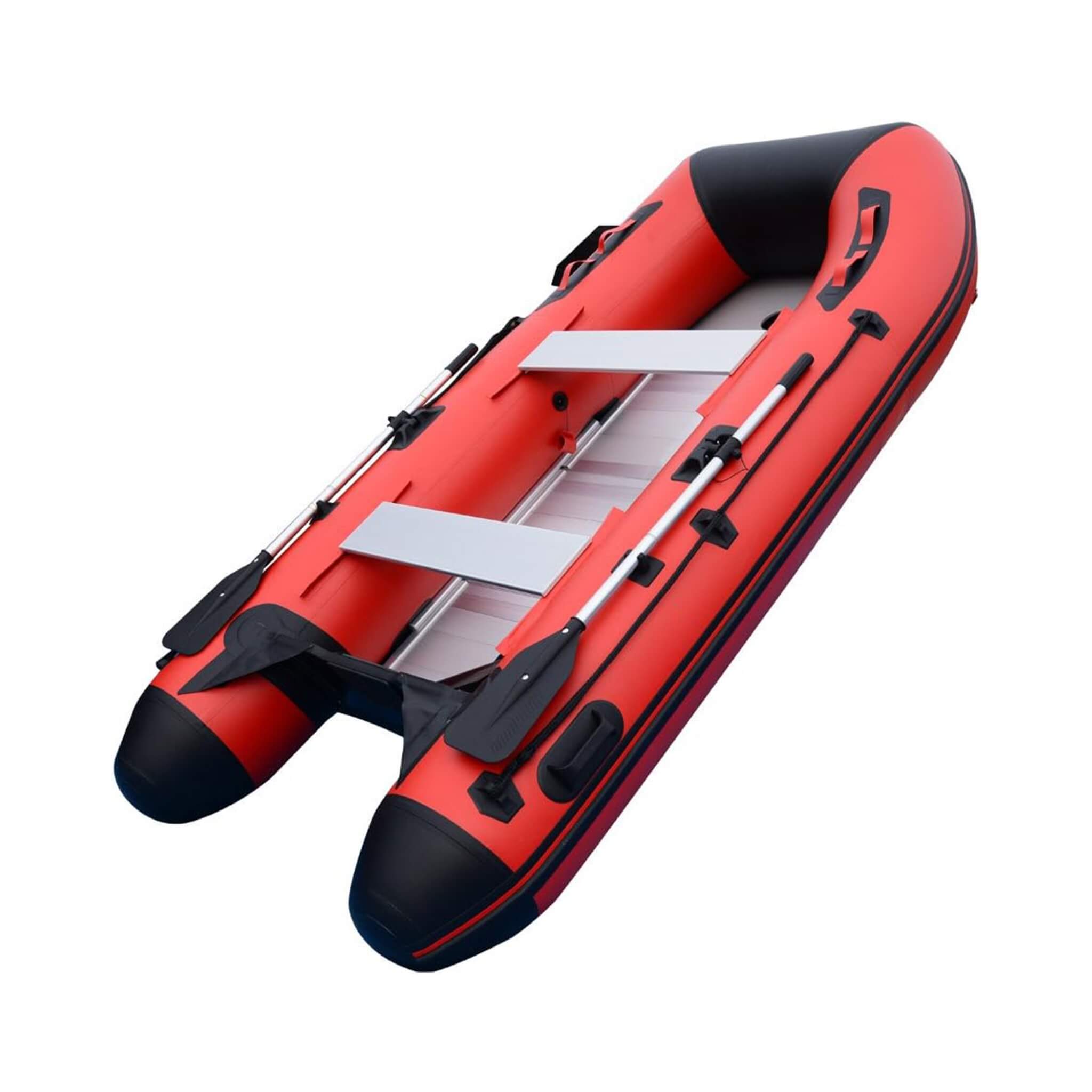 Virtue US 10FT Inflatable 4-Person Rafting Fishing Dinghy Tender Pontoon Boat (SAK20749)
