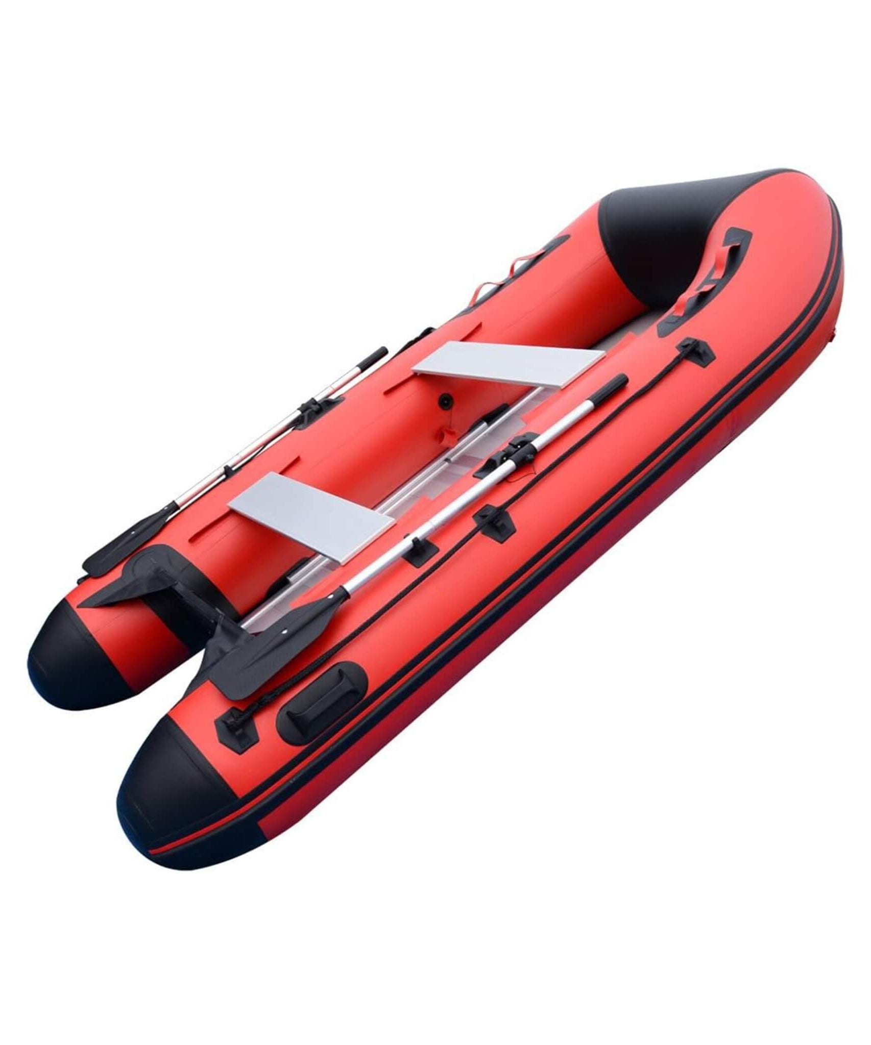 Virtue US 10FT Inflatable 4-Person Rafting Fishing Dinghy Tender Pontoon Boat (SAK20749)
