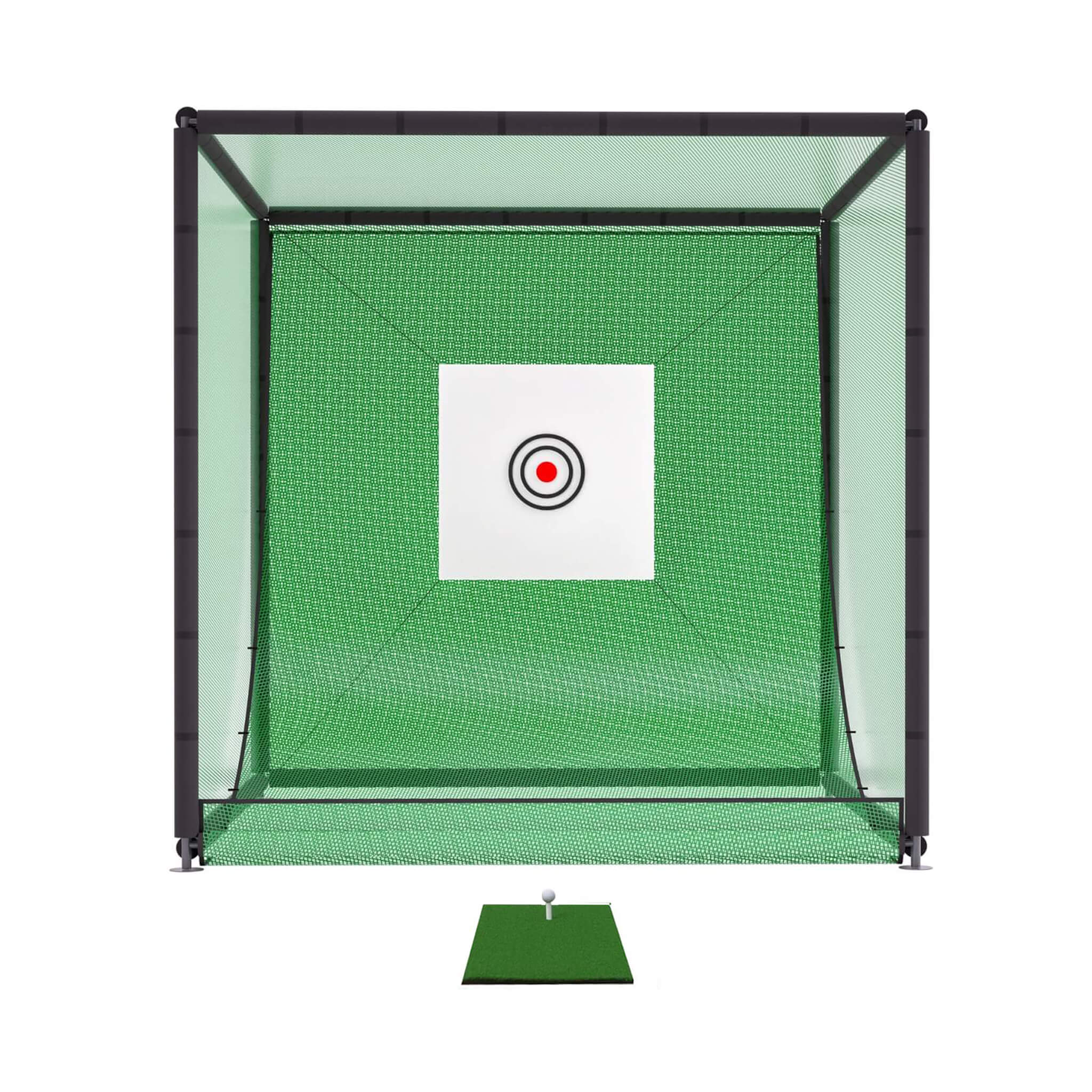 [10X10FT] Golf Practice Net Cage With Metal Frame (SAK41786)