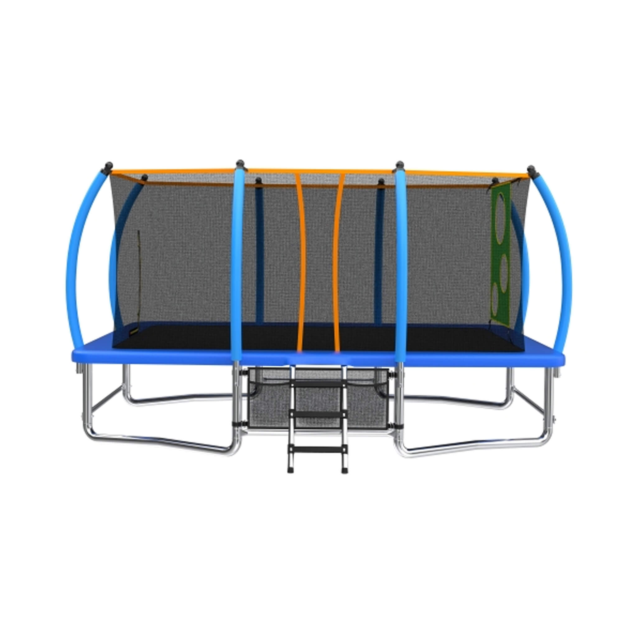 [10X16FT] Large Outdoor Rectangular Trampoline With Netting (SAK83017)