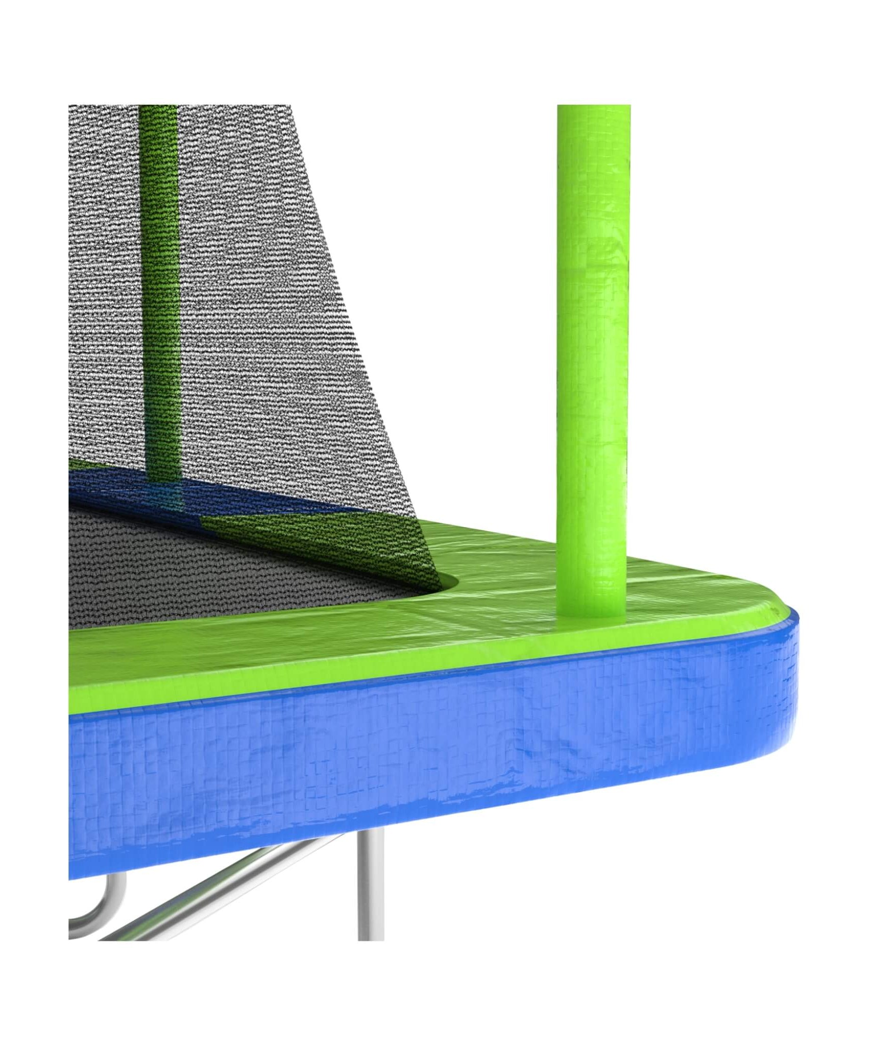 [10X17FT] Premium Rectangular Trampoline With 10 Poles And Crossbeam (SAK35179)