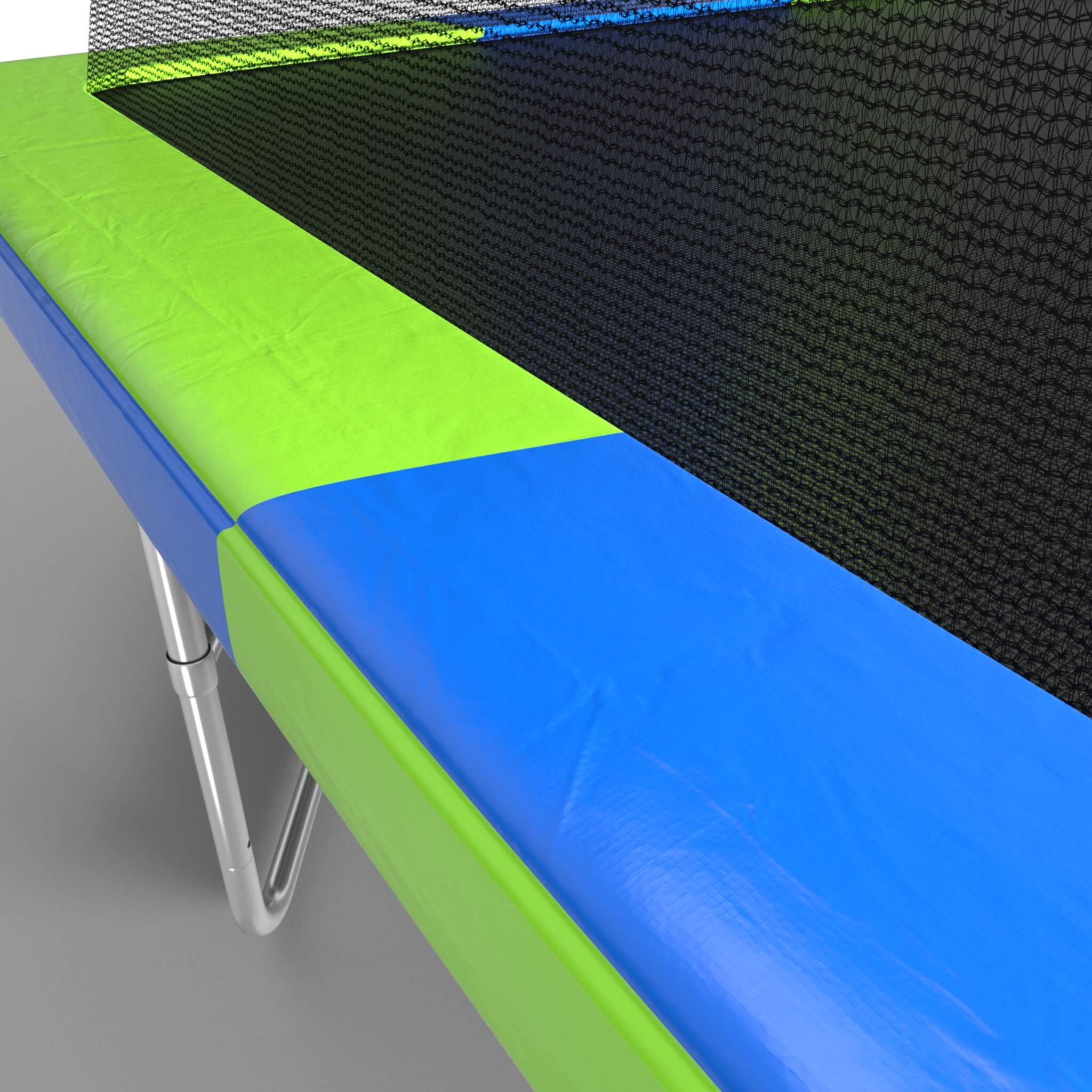 [10X17FT] Premium Rectangular Trampoline With 10 Poles And Crossbeam (SAK35179)