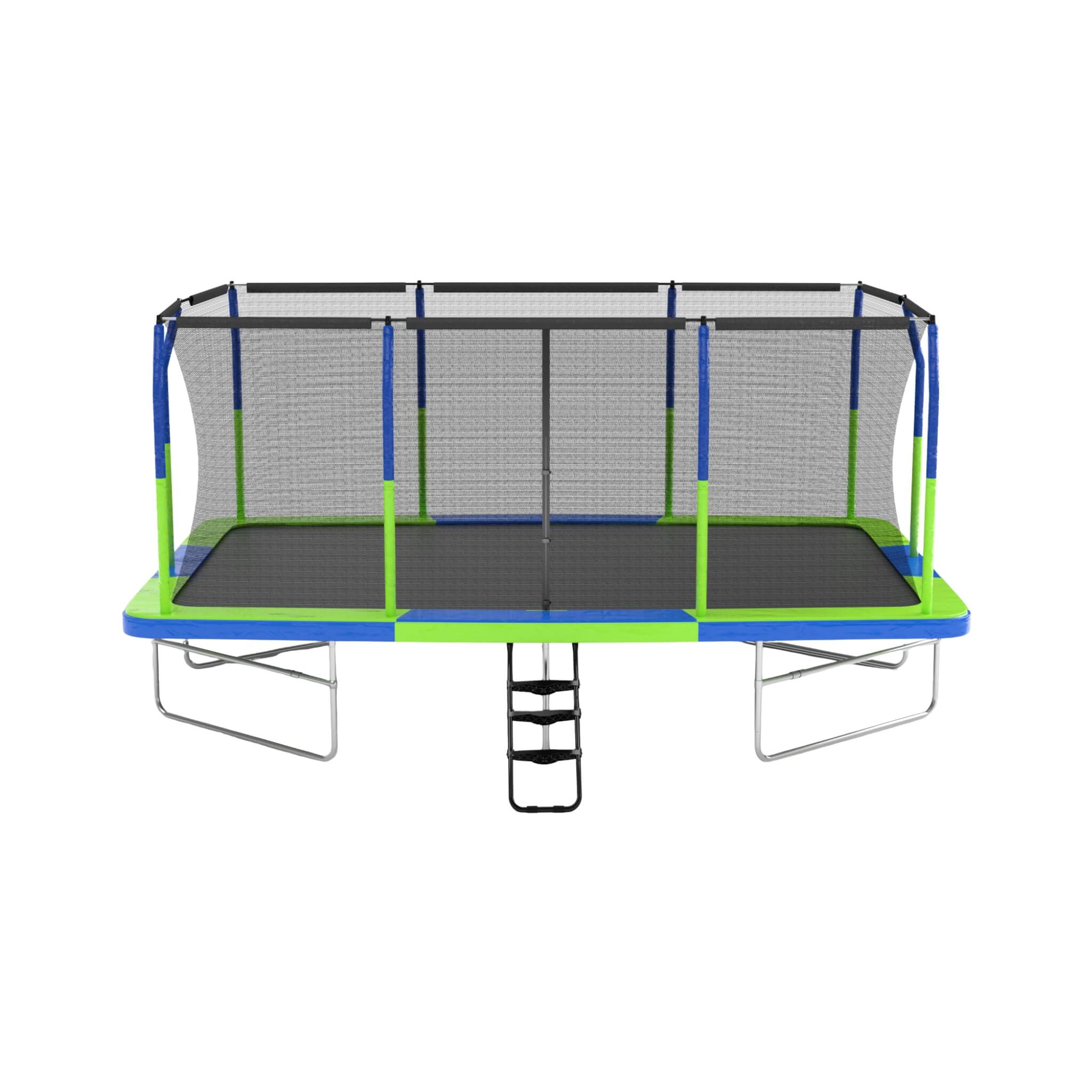 [10X17FT] Premium Rectangular Trampoline With 10 Poles And Crossbeam (SAK35179)