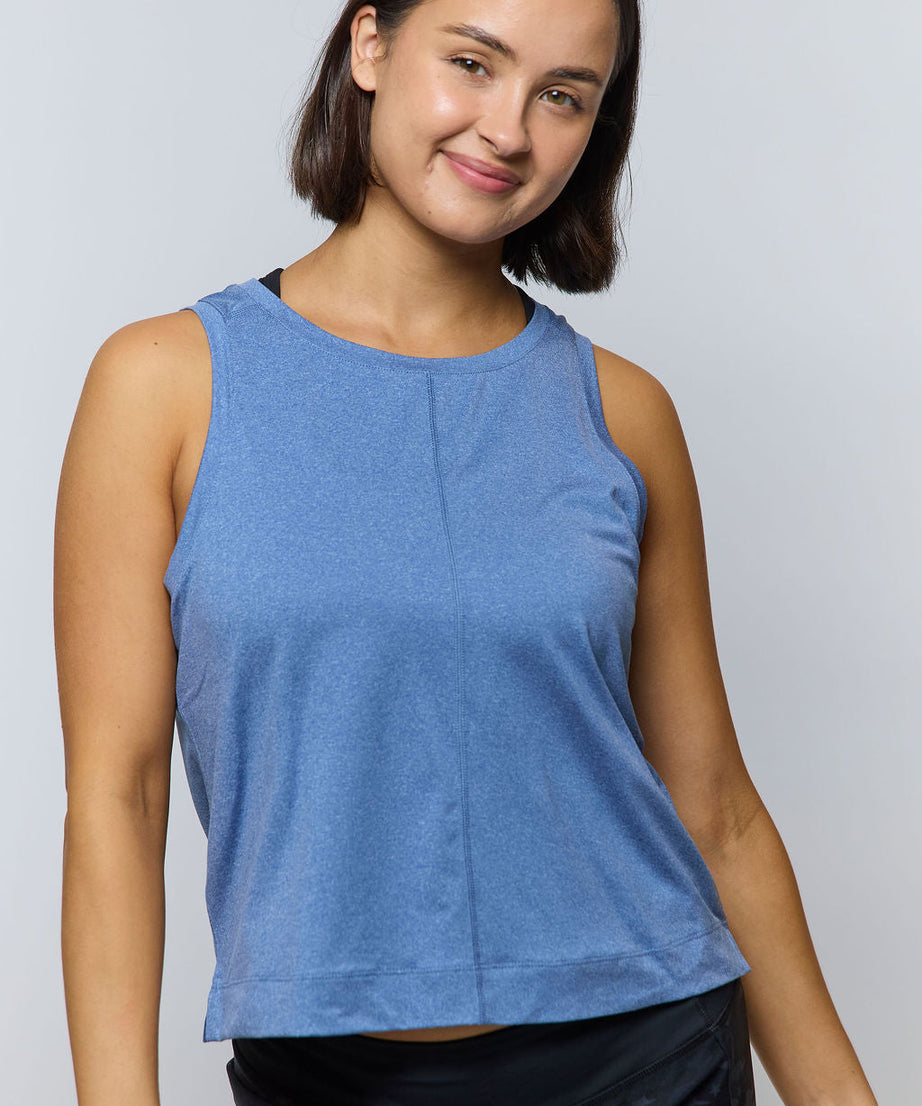Kurzes, kastiges Tanktop