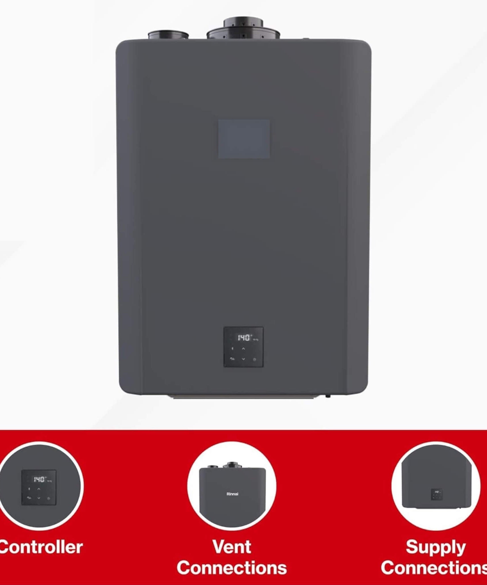 RN 11.0 GPM Outdoor Commercial High-Efficiency Tankless Water Heater (SAK75016)