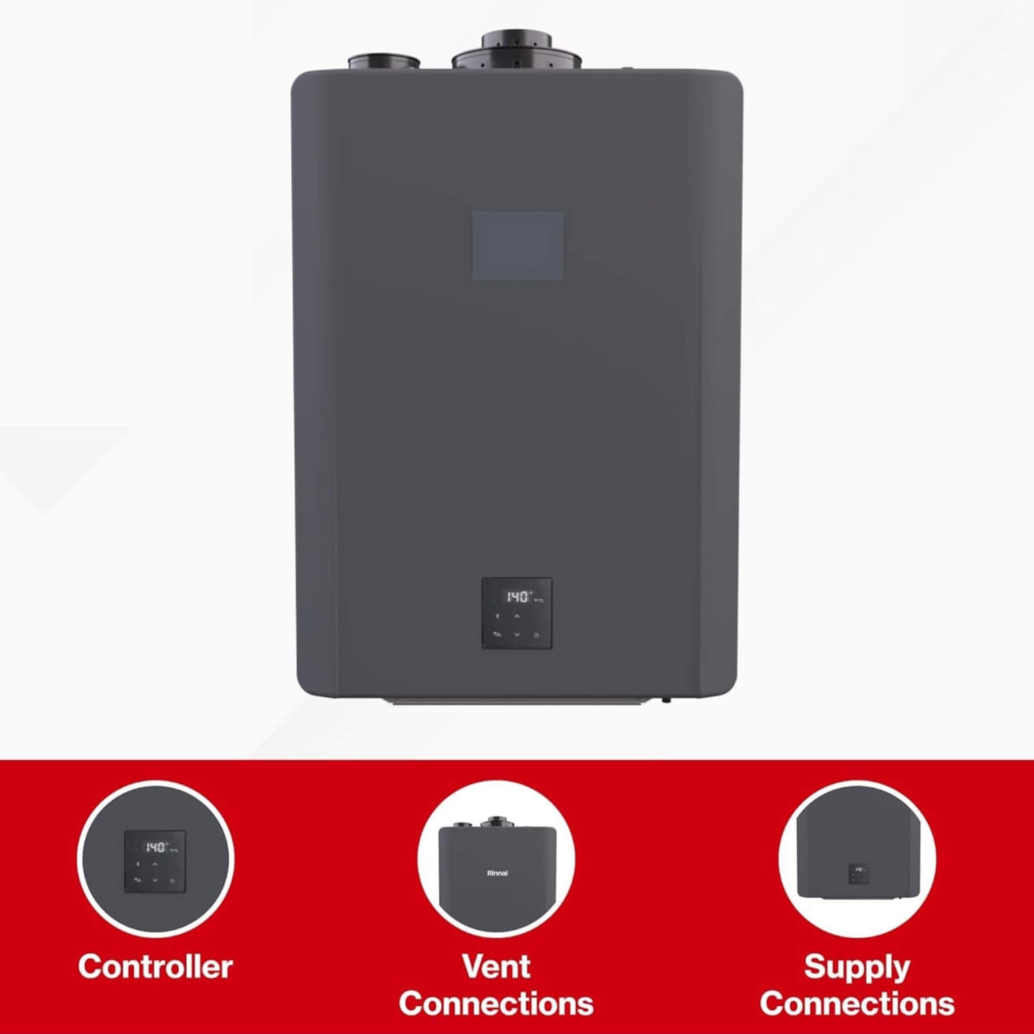 RN 11.0 GPM Outdoor Commercial High-Efficiency Tankless Water Heater (SAK75016)