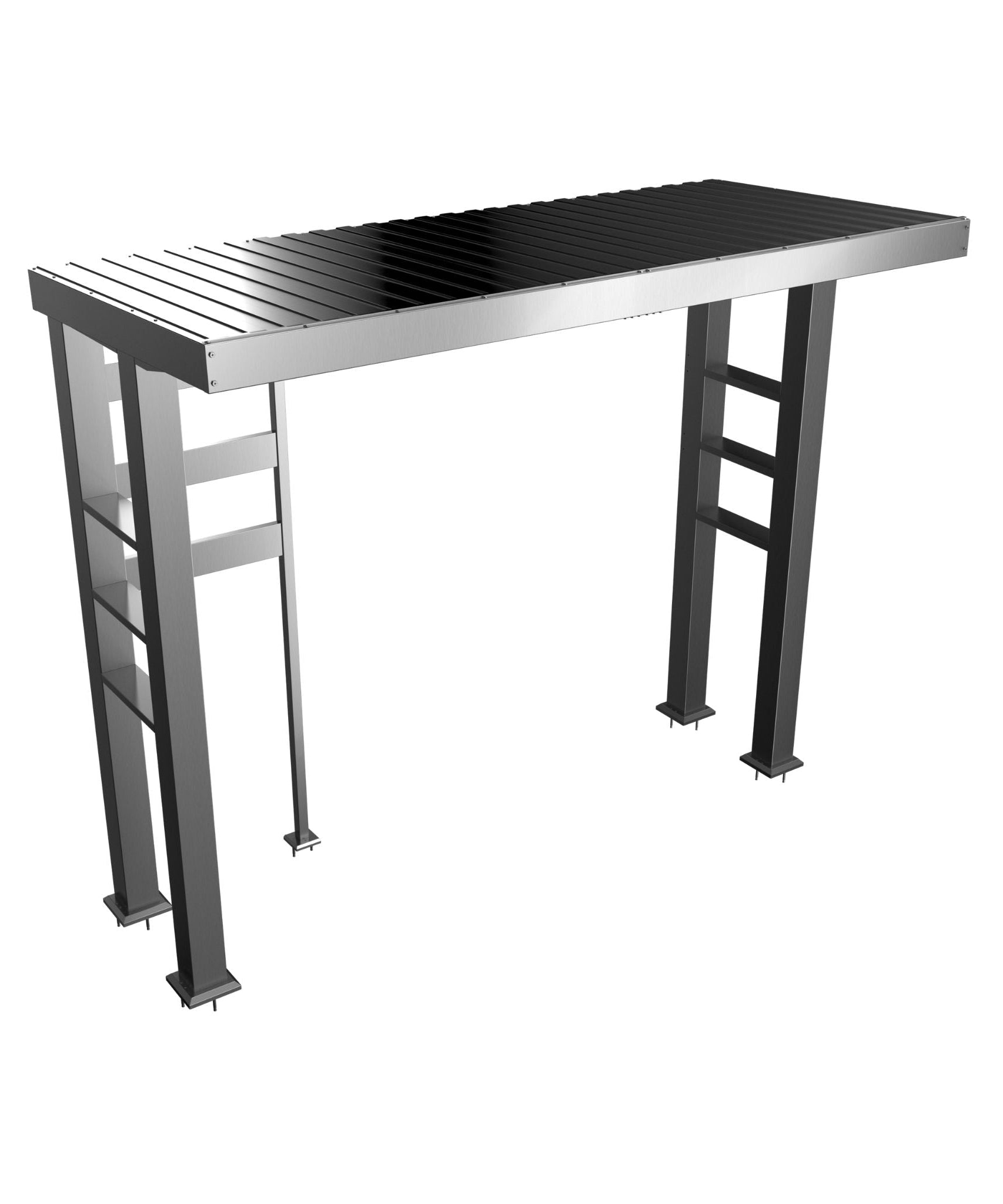 Castelle Flame Imperial 110-Inch 4-Burner 72K BTU Deluxe Stainless Steel Outdoor Kitchen Grill Island With Wine Cooler, Rotisserie, Cabinets, And Granite Countertops (SAK94721)