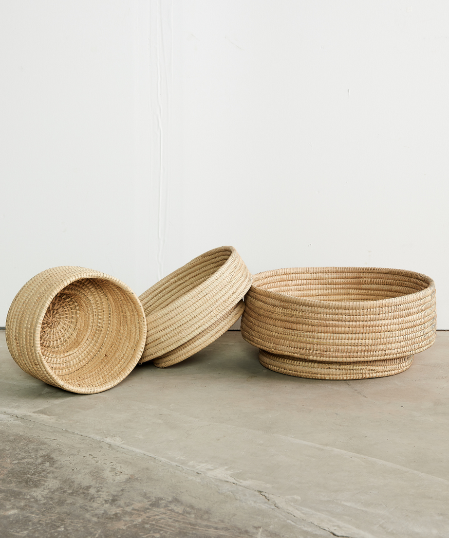 Natural Woven Dengu Basket