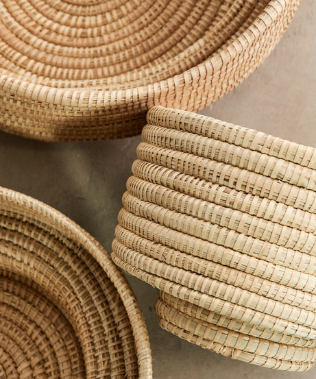 Natural Woven Dengu Basket