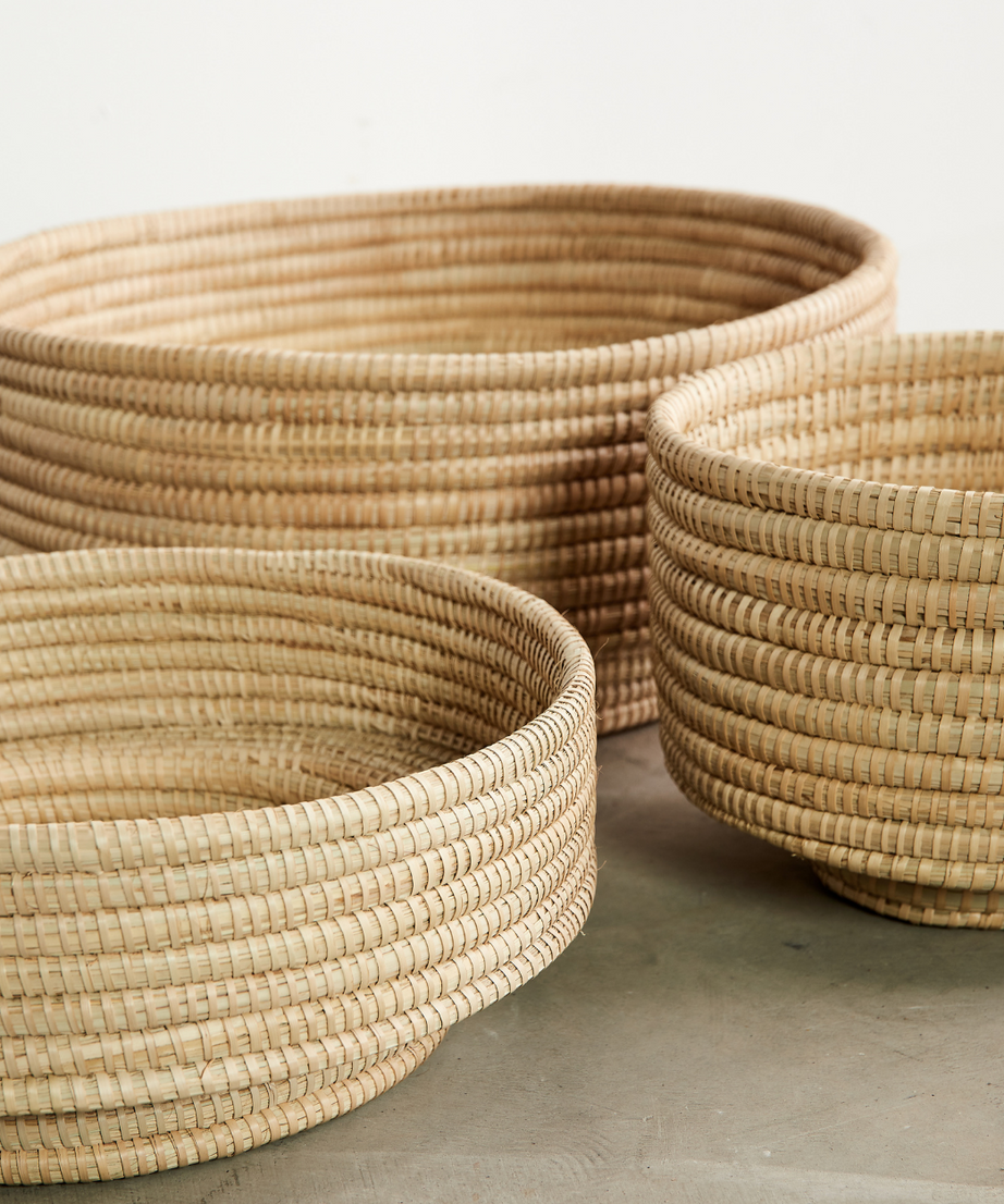 Natural Woven Dengu Basket