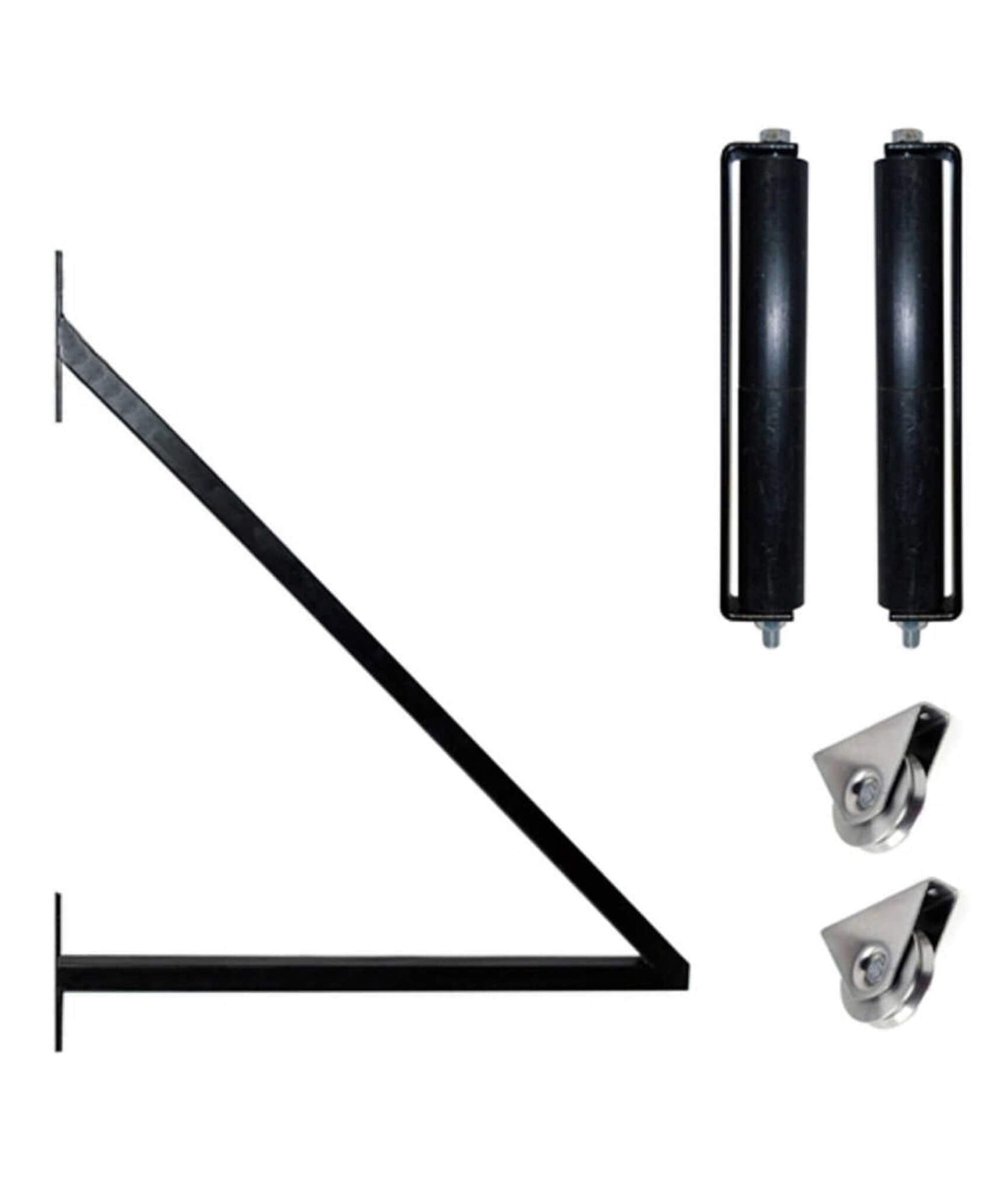[12-18FT] Heavy-Duty St. Louis-Style Steel Sliding Driveway Gate (SAK64978)