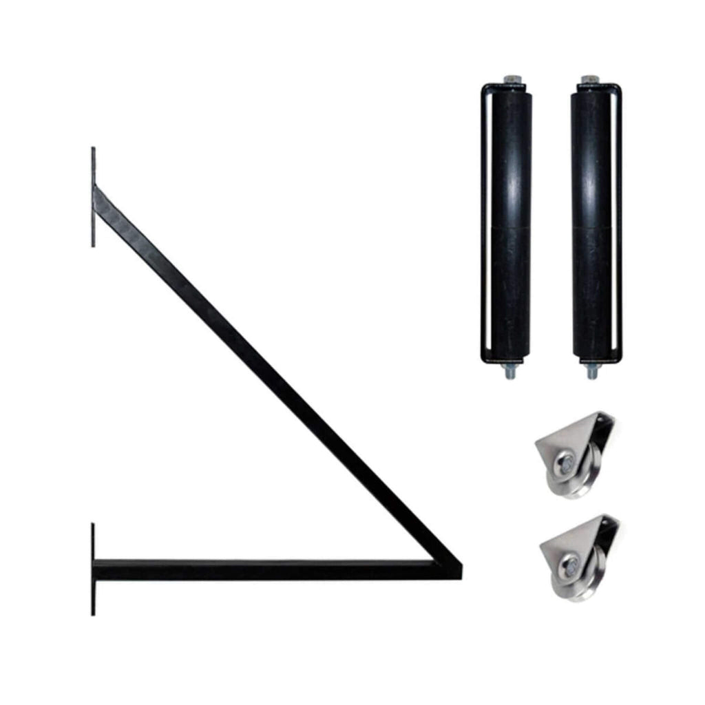 [12-18FT] Heavy-Duty St. Louis-Style Steel Sliding Driveway Gate (SAK64978)