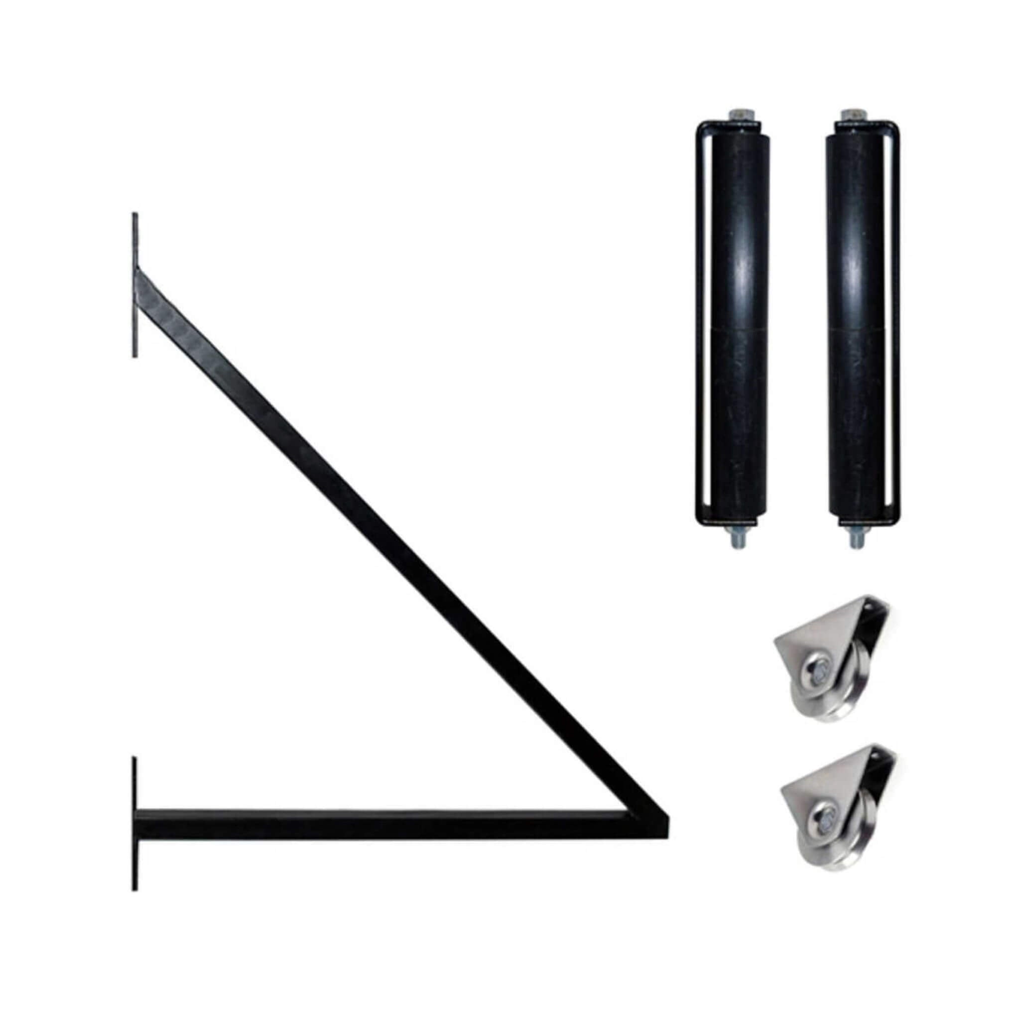 [12-18FT] Heavy-Duty St. Louis-Style Steel Sliding Driveway Gate (SAK64978)