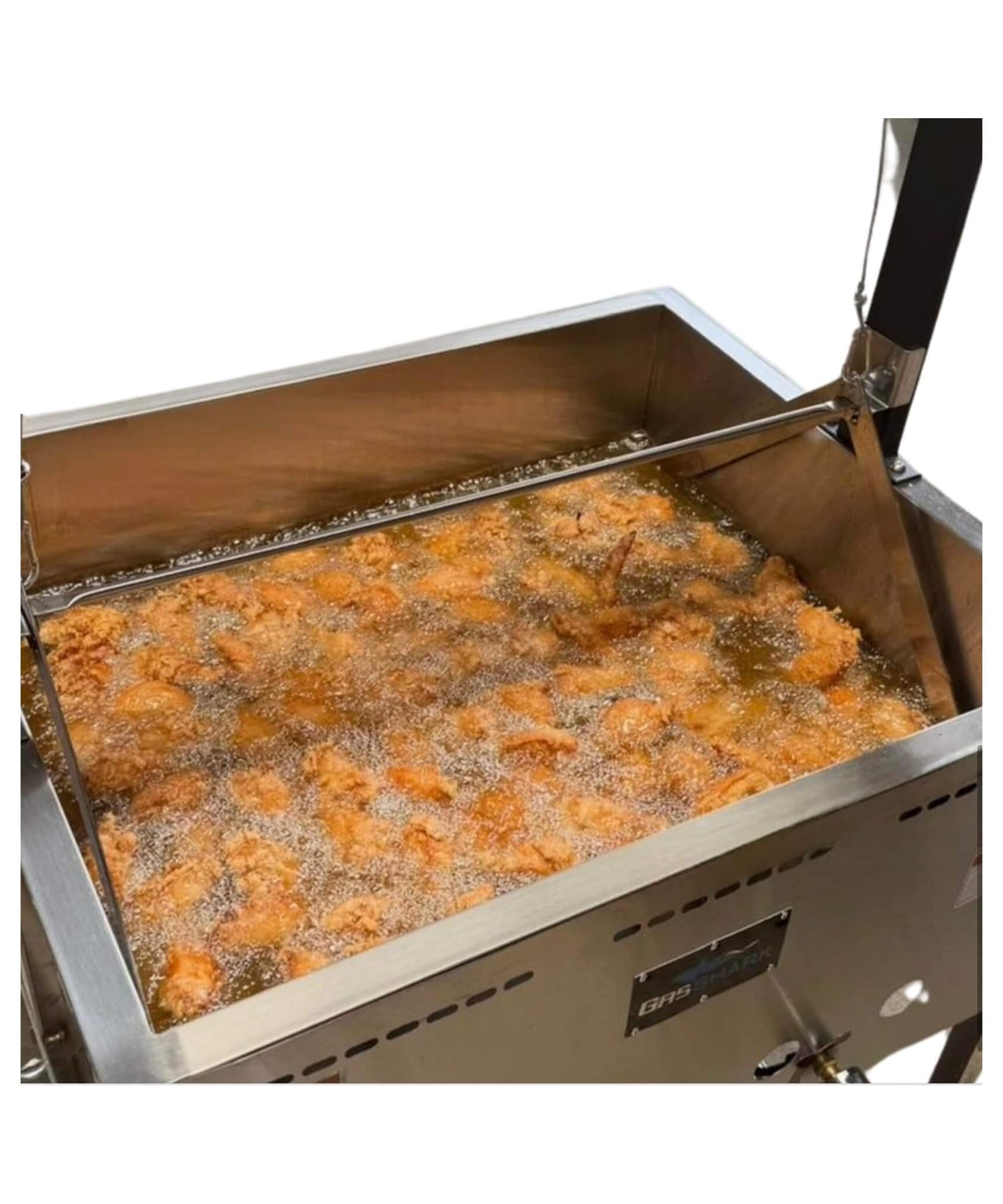 12-Gallon Commercial Outdoor Propane Deep Fryer With Cart (SAK69023)