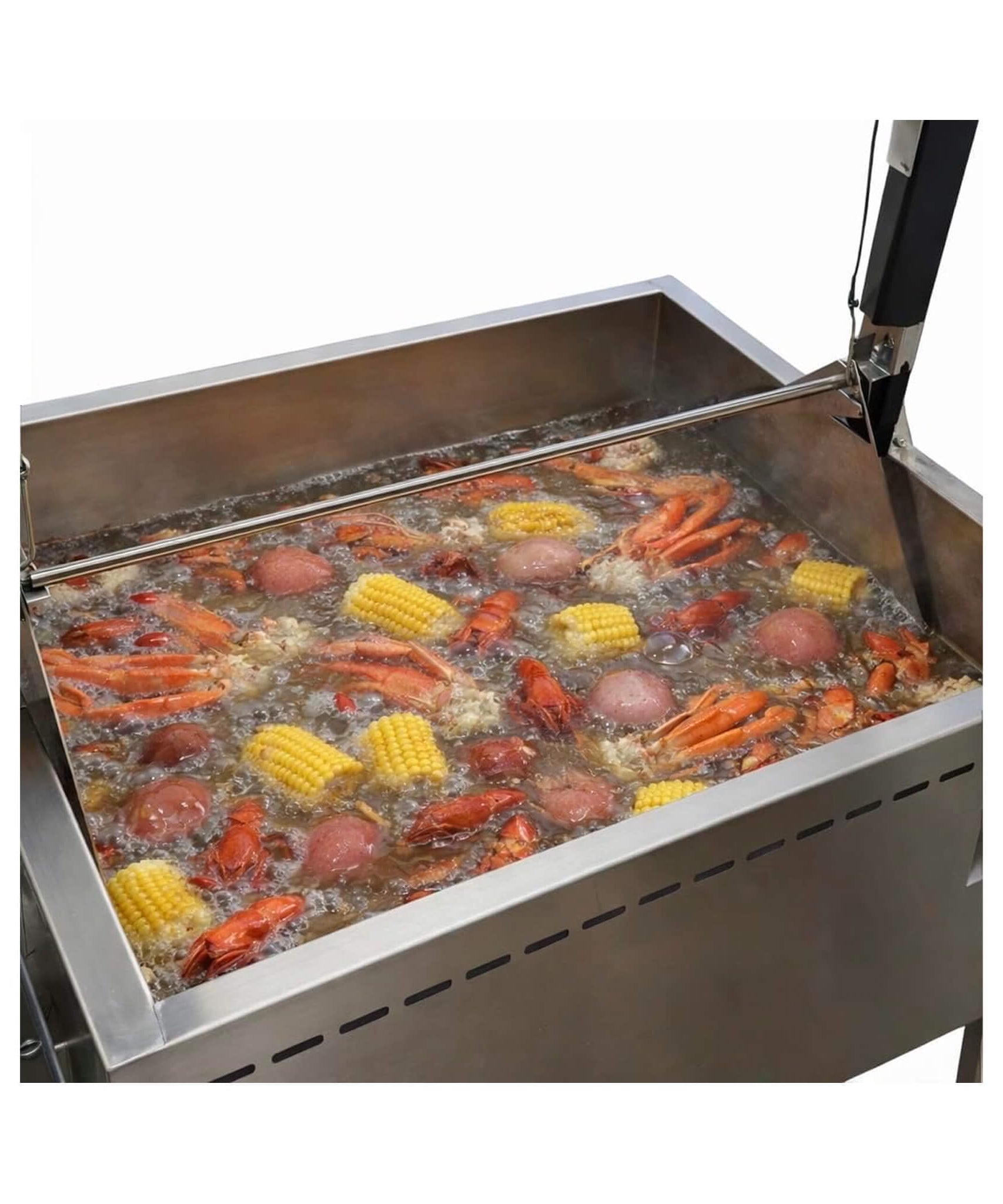 12-Gallon Commercial Outdoor Propane Deep Fryer With Cart (SAK69023)