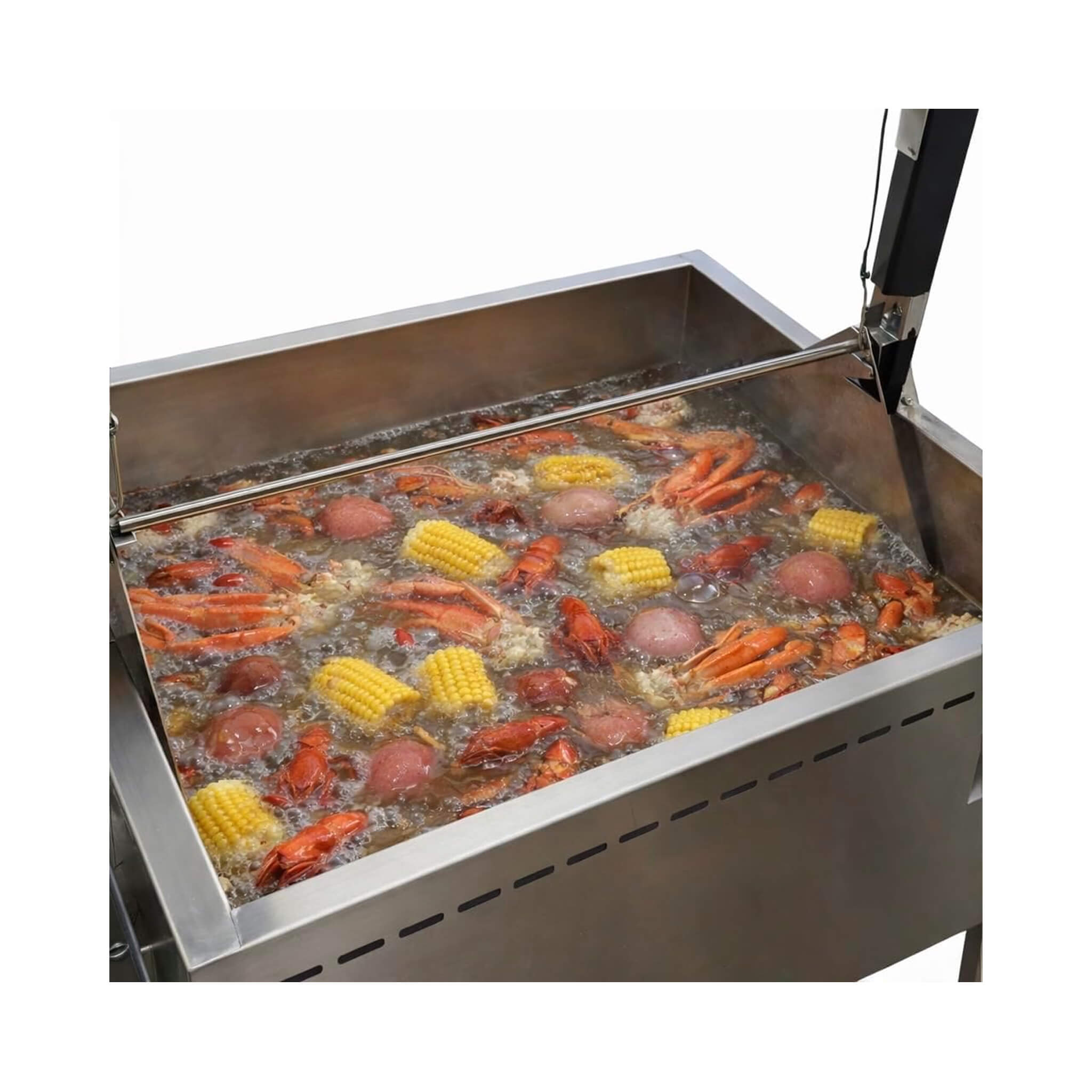 12-Gallon Commercial Outdoor Propane Deep Fryer With Cart (SAK69023)