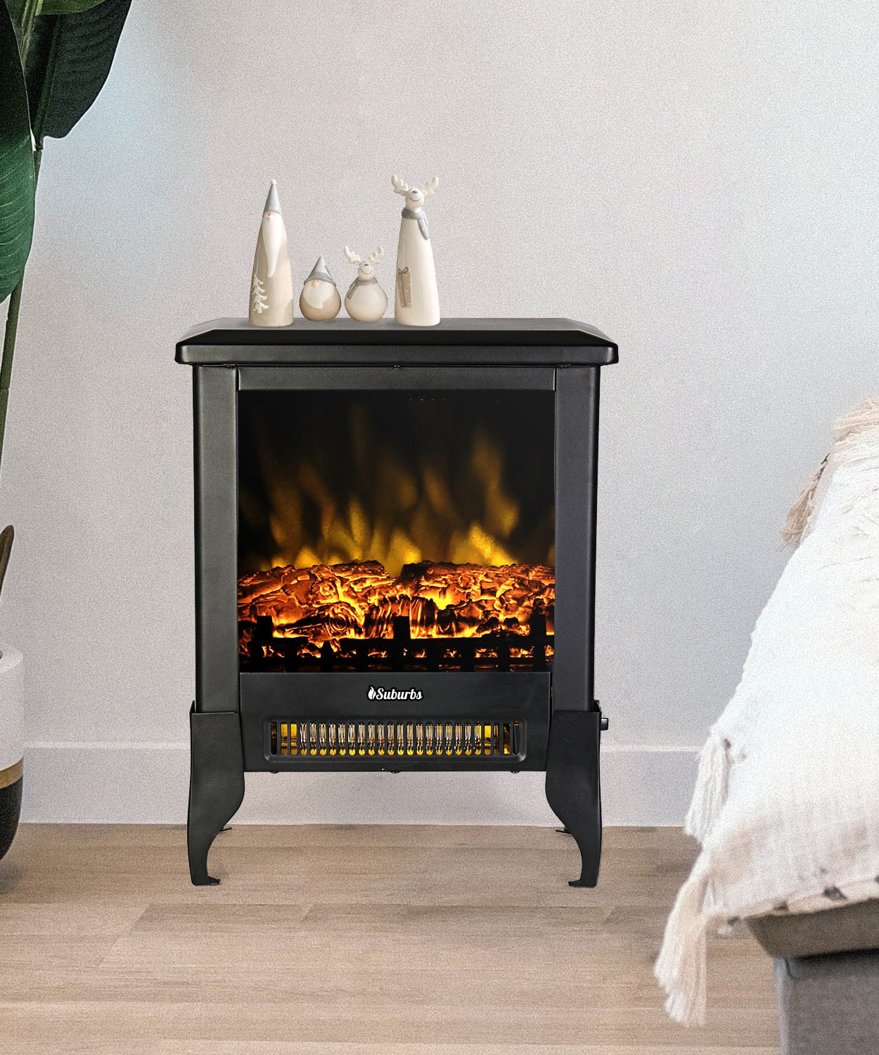 Suburbs TS17 Electric Fireplace Stove Heater