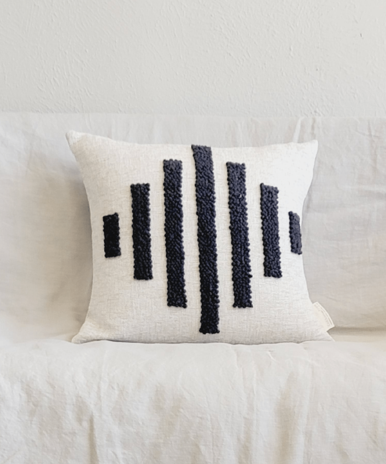 Slatted Diamond Throw Pillow
