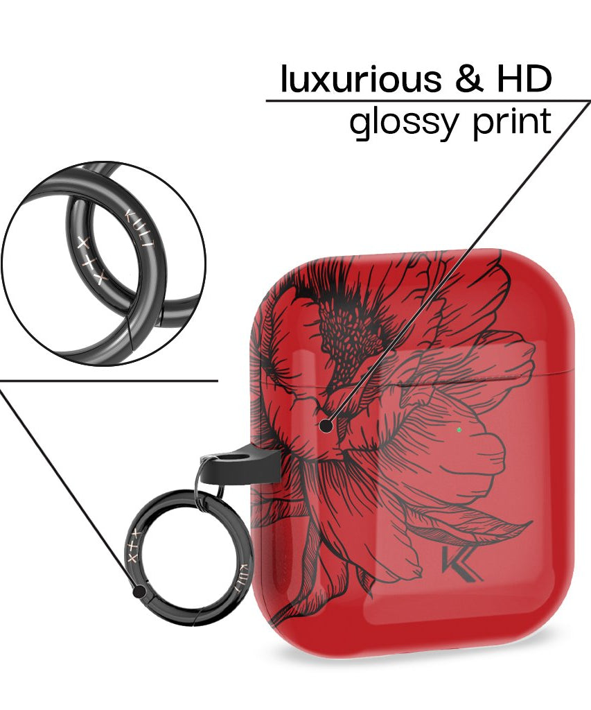 AirPods-Hülle „Dramatic Petals“