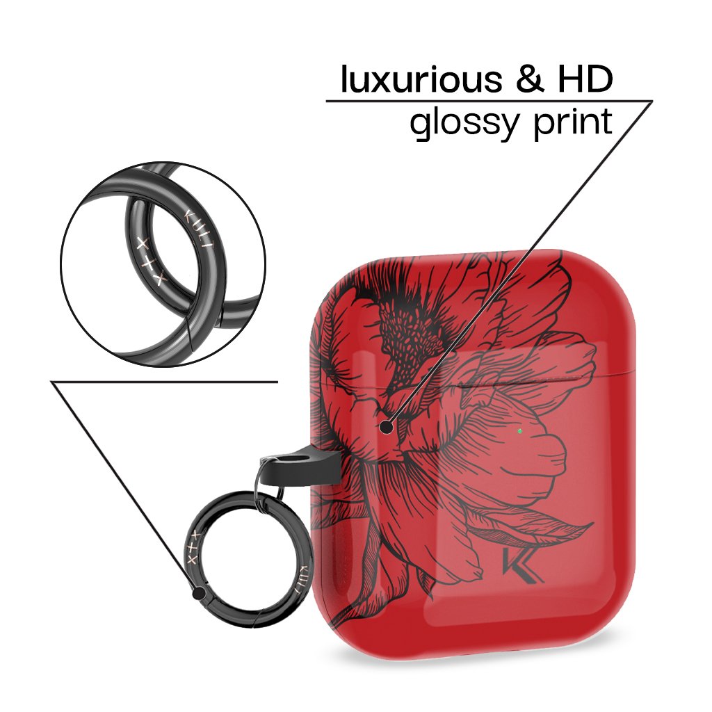 Dramatic Petals AirPods Case