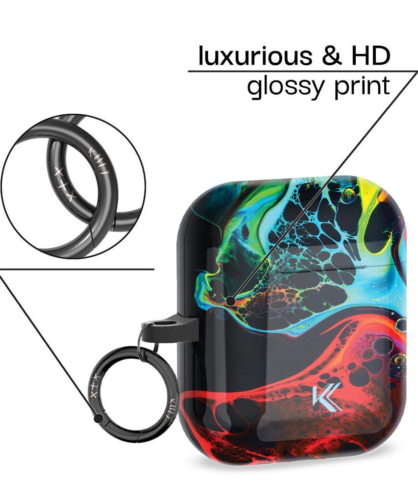 Electric Splash AirPods Case