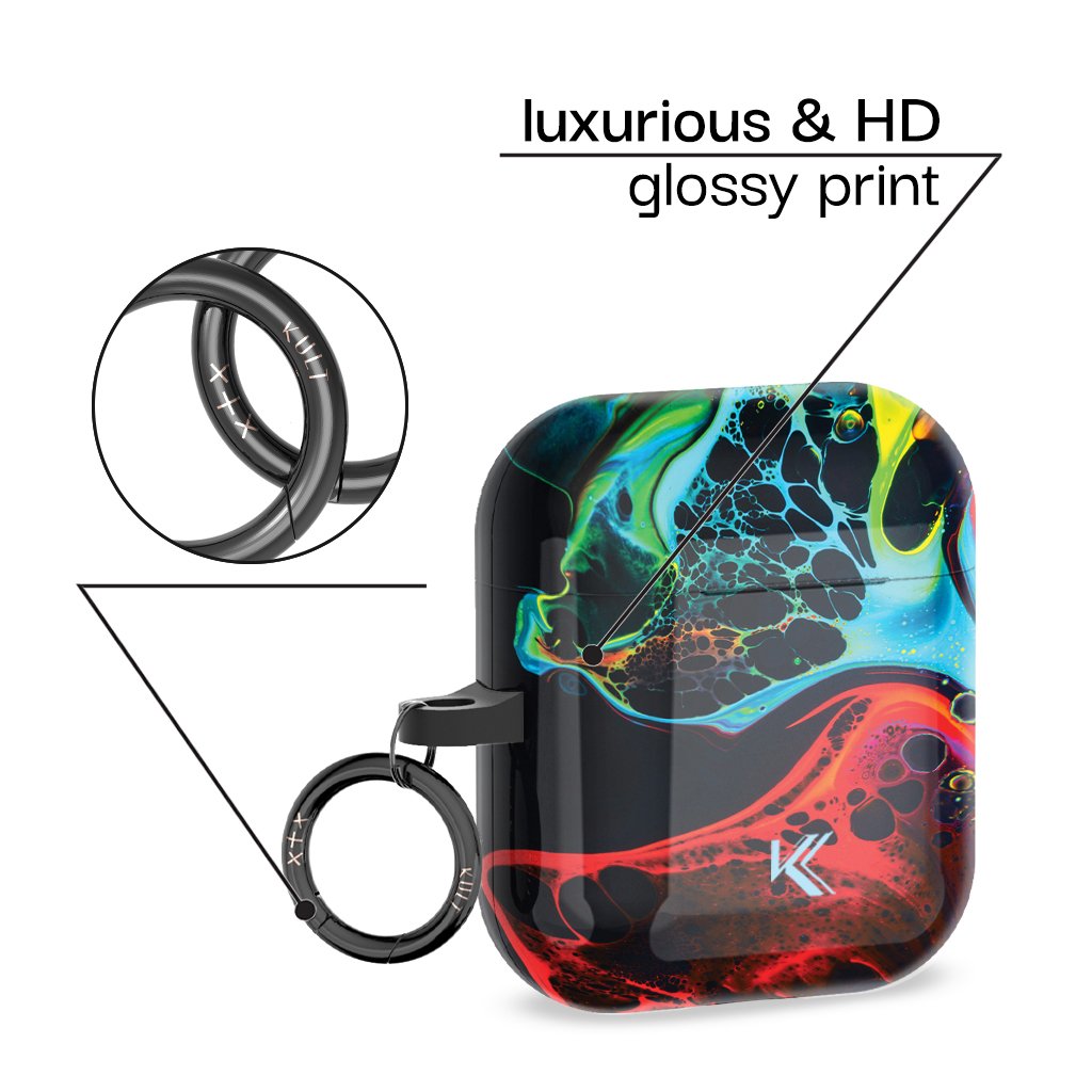 Electric Splash AirPods Case