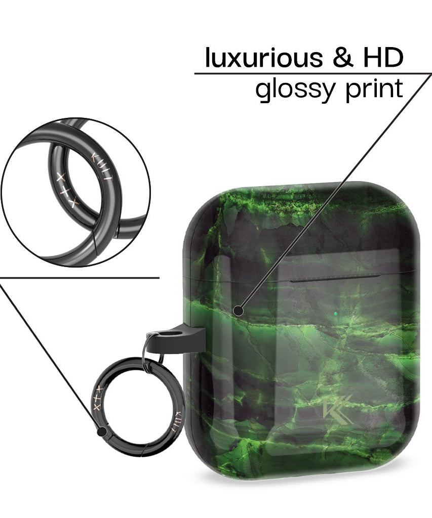 Fierce Peridot AirPods-Hülle