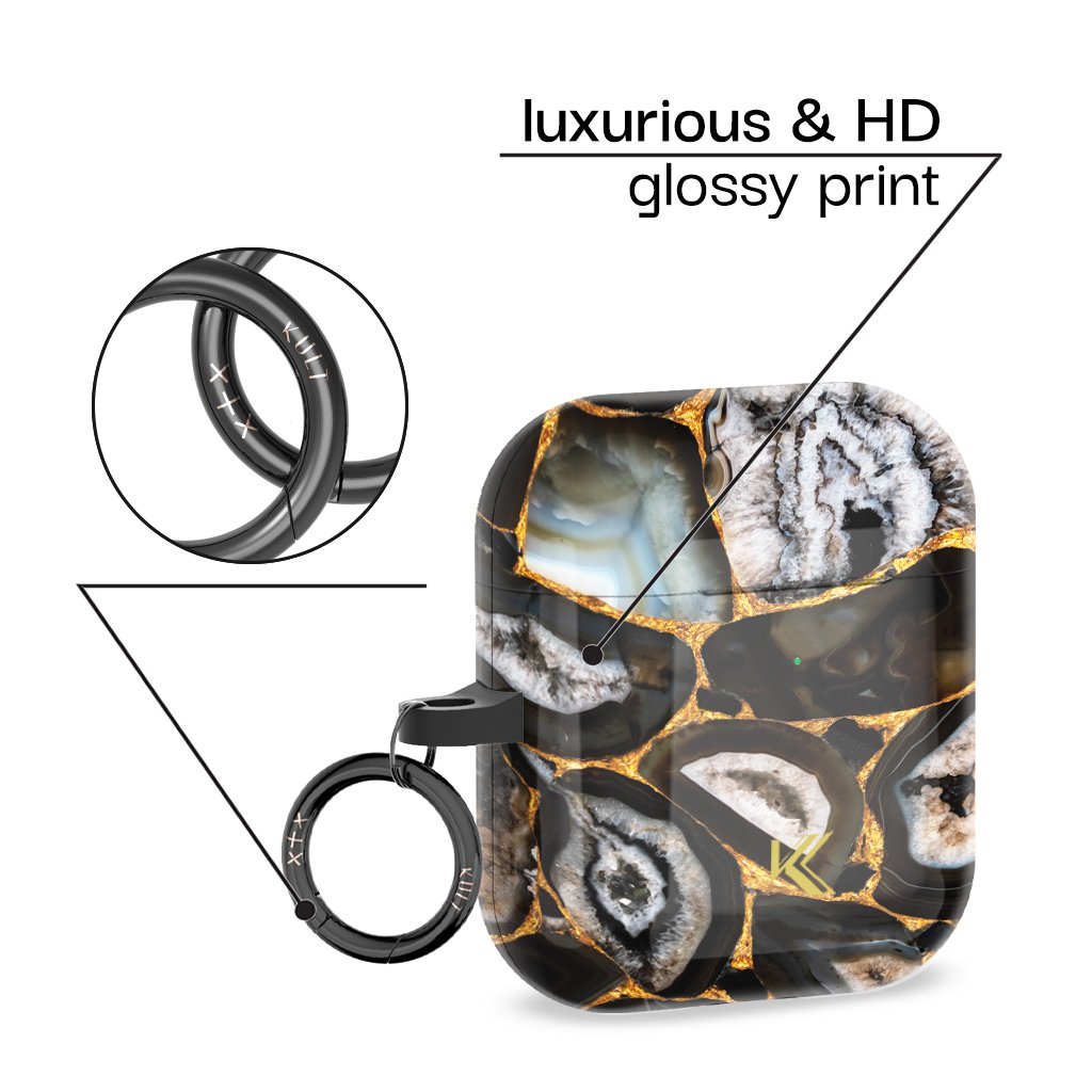 Gleaming Onyx AirPods Case