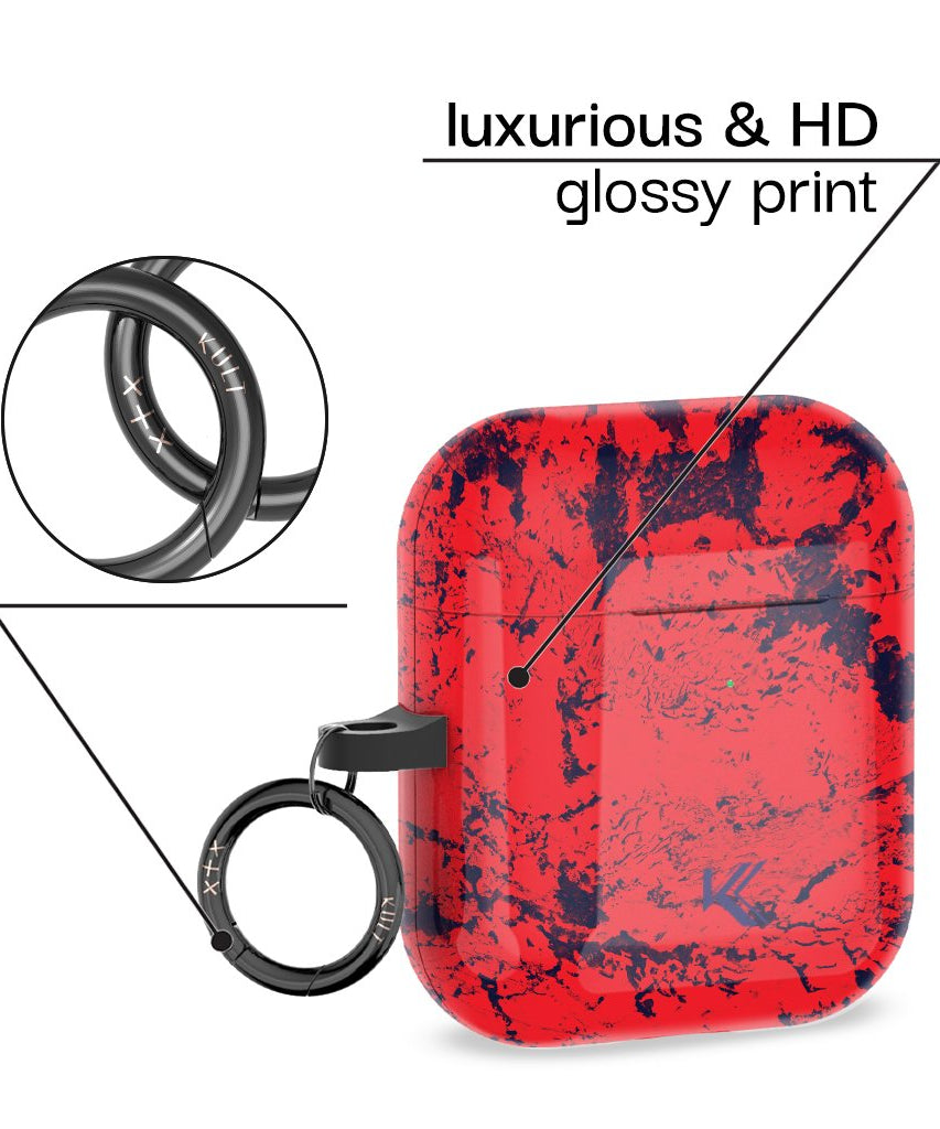 Rich Flames AirPods Hülle
