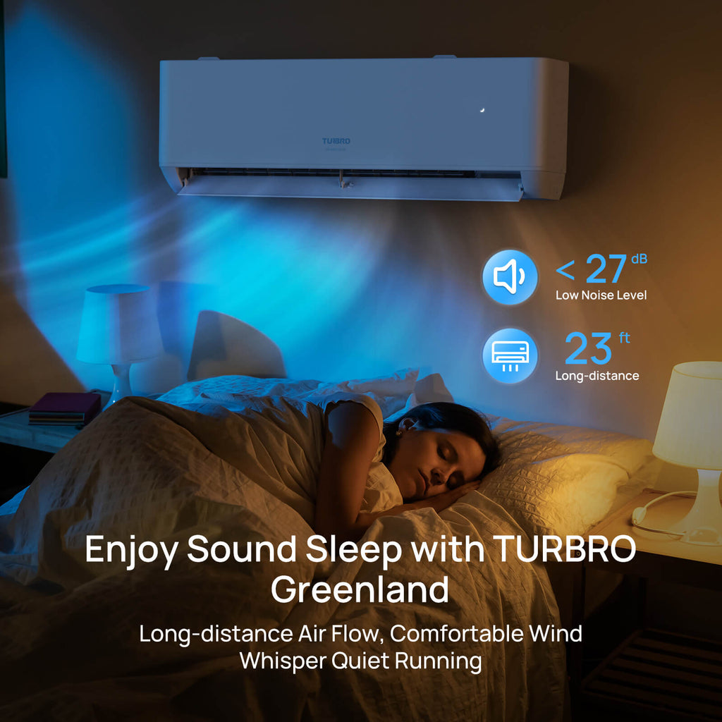 (Open Box) Greenland Single Zone Mini Split AC (R410A)