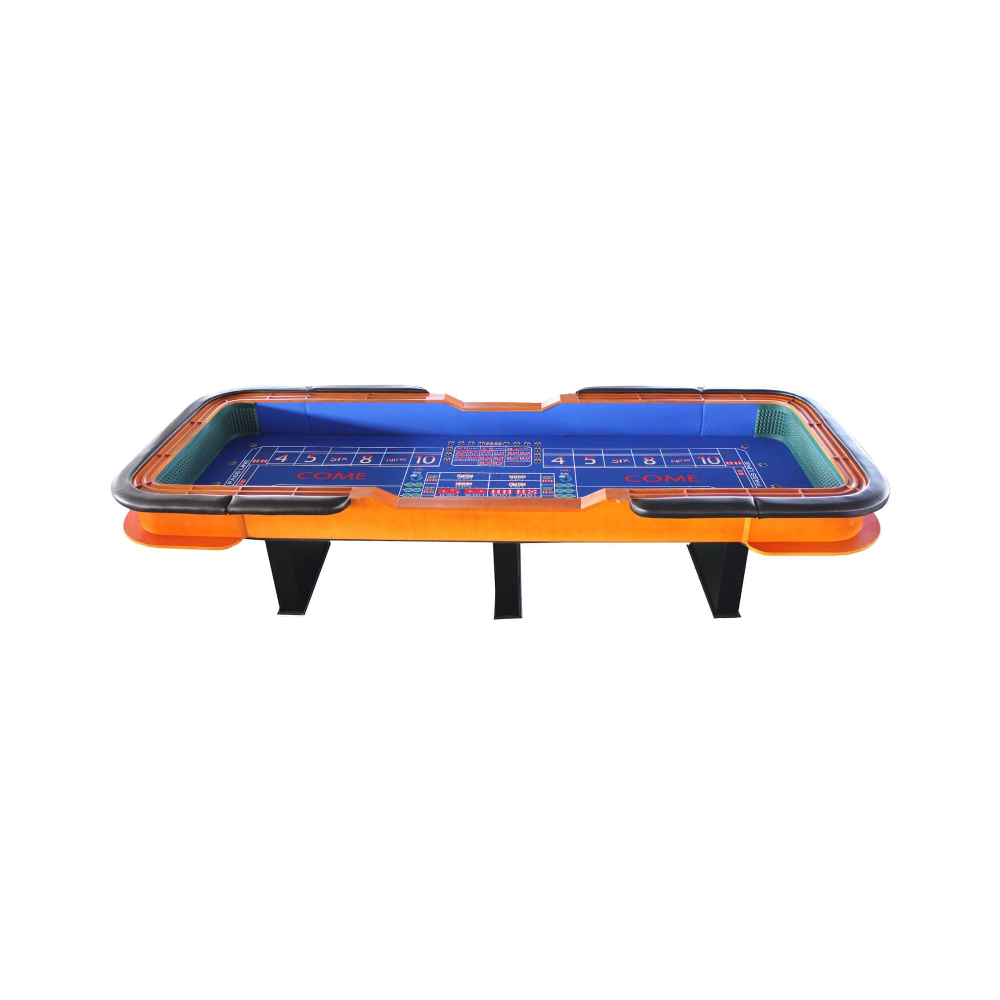 12FT Deluxe Casino Craps Game Table With Full Drink Rail (SAK68021)