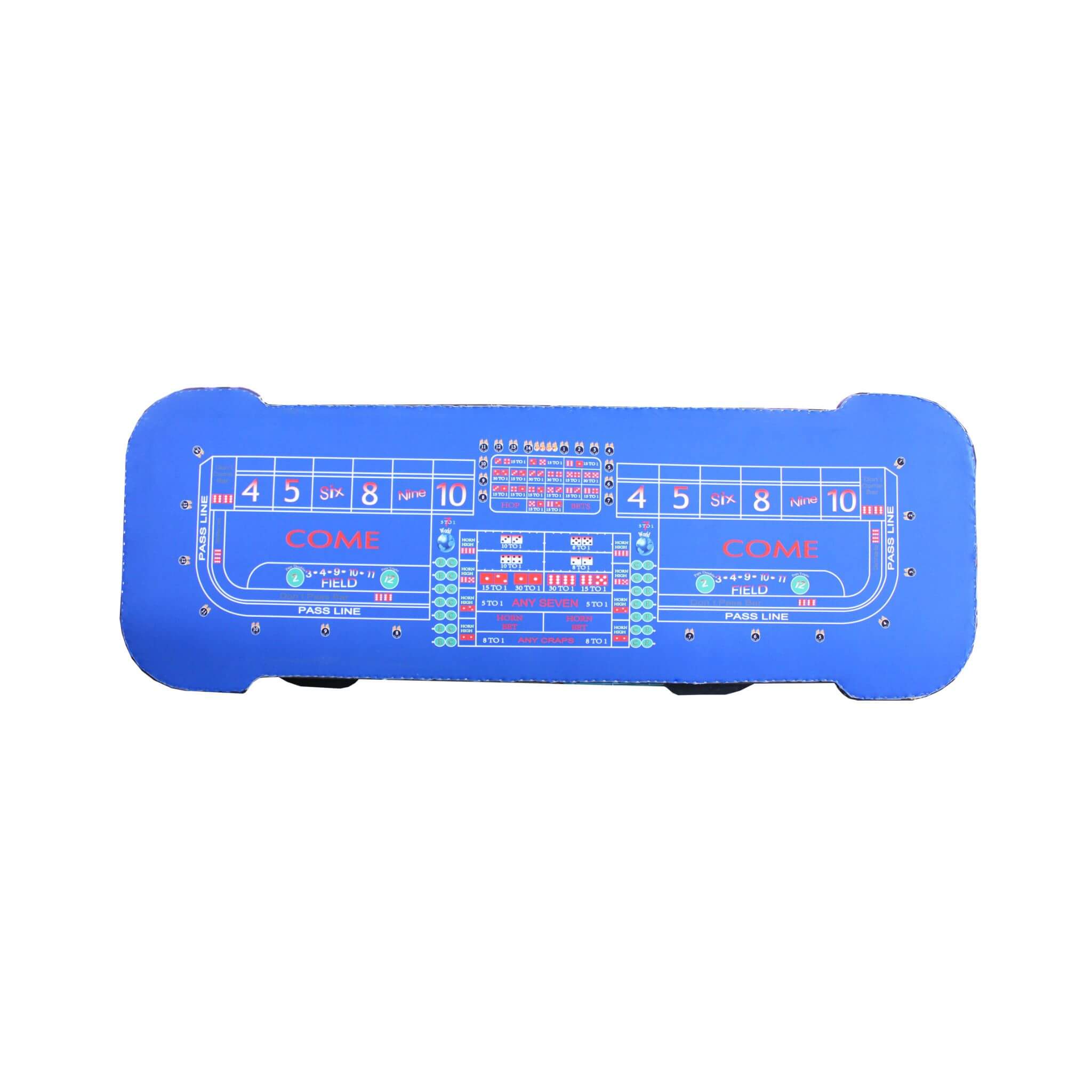 12FT Deluxe Casino Craps Game Table With Full Drink Rail (SAK68021)