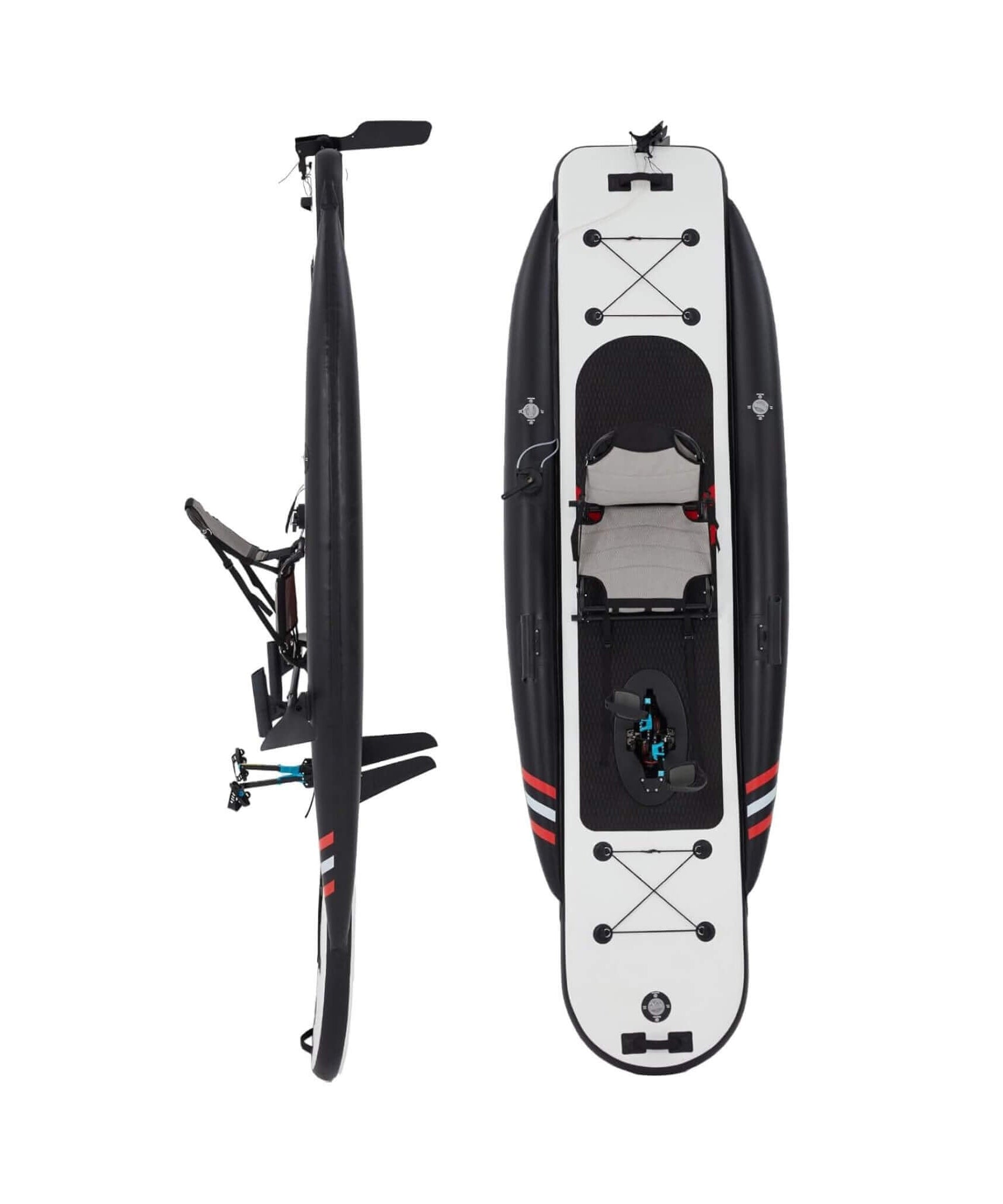 Premium 12FT Lightweight Inflatable Fishing Kayak With Pedal System (SAK15079)
