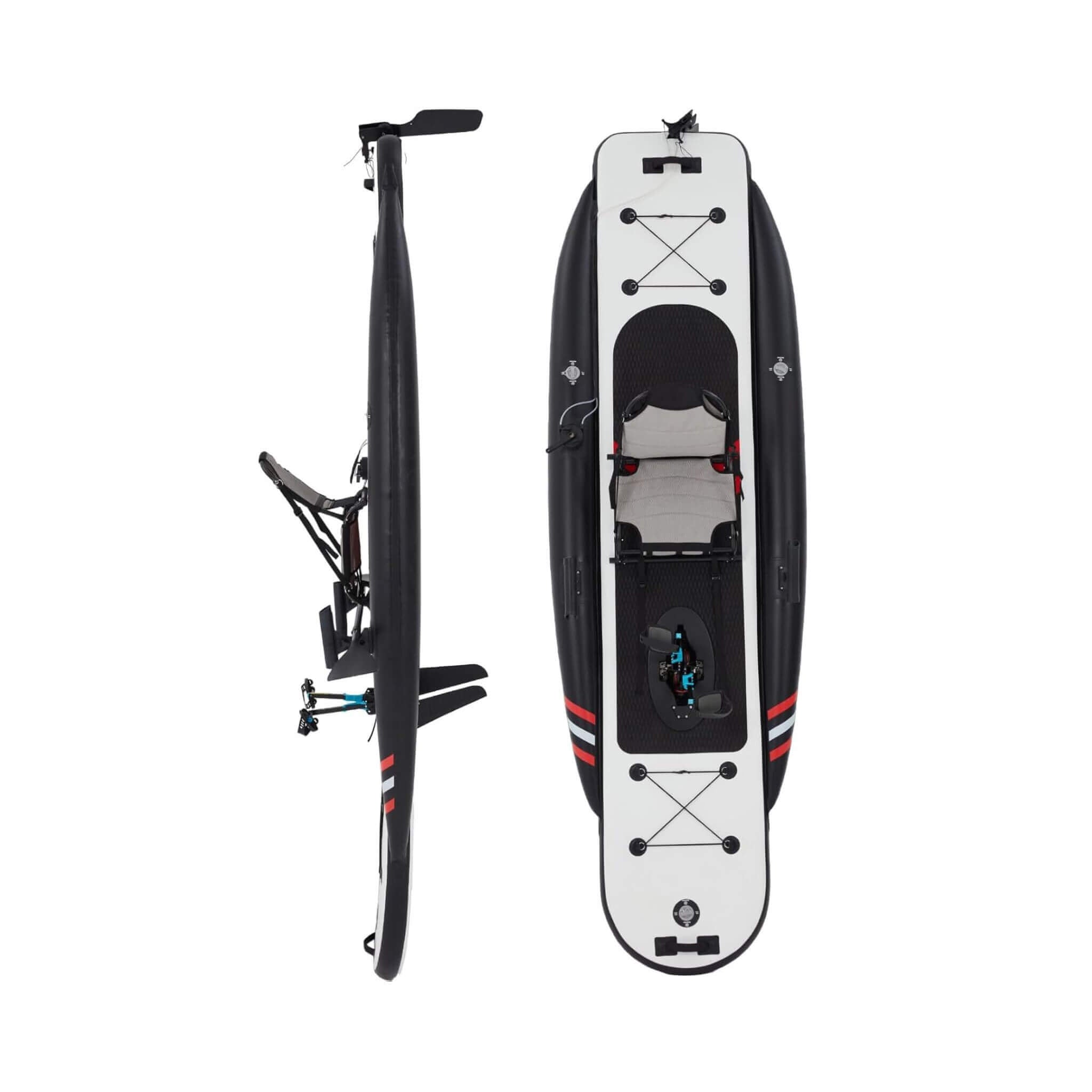 Premium 12FT Lightweight Inflatable Fishing Kayak With Pedal System (SAK15079)