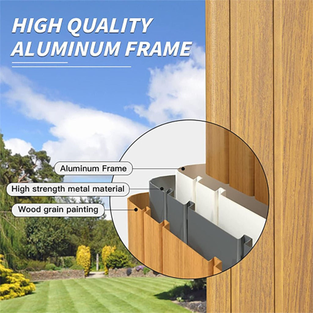 [12X20FT] Alora Premium Outdoor Double-Layer Galvanized Steel Hardtop Gazebo For Patio (SAK46095)