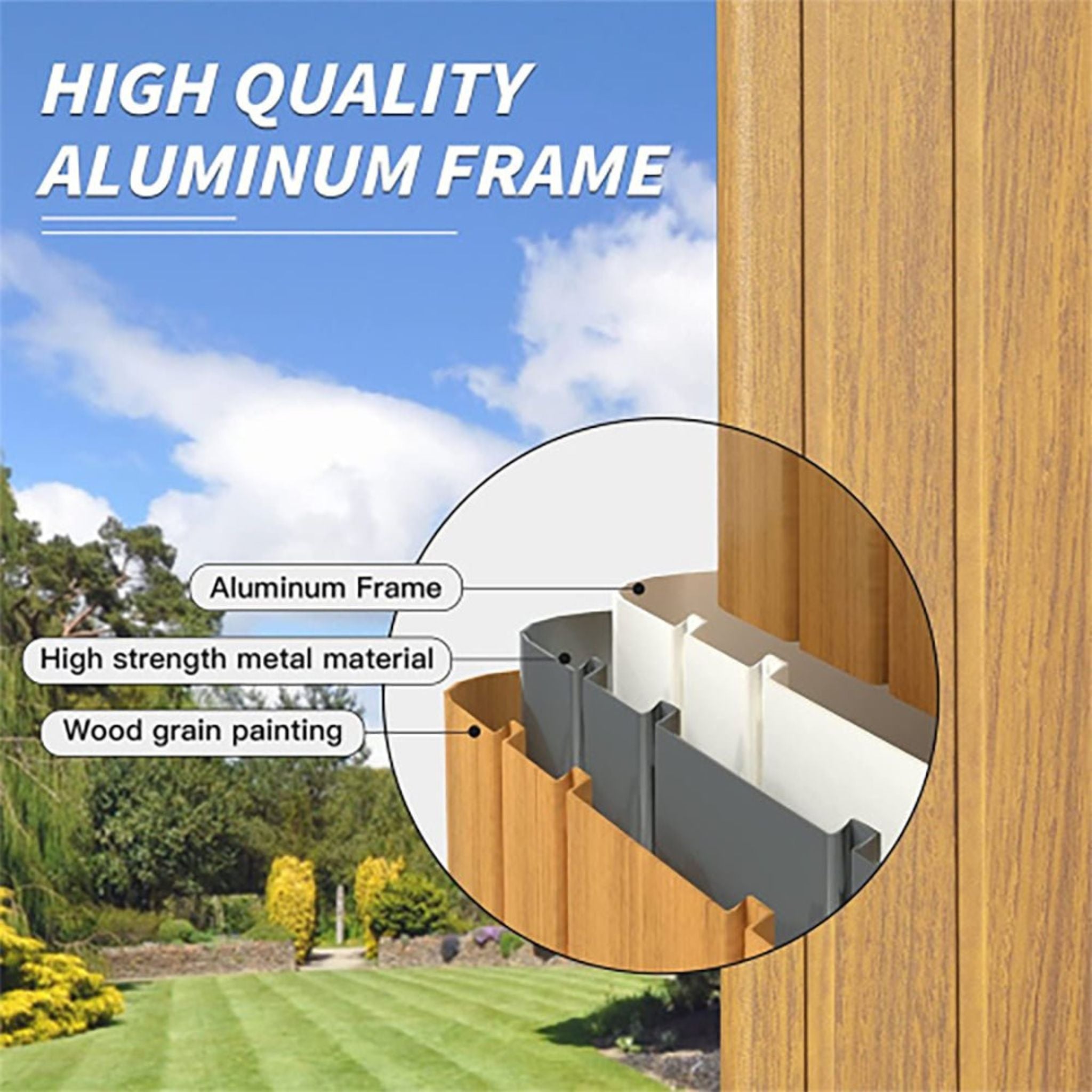 [12X20FT] Alora Premium Outdoor Double-Layer Galvanized Steel Hardtop Gazebo For Patio (SAK46095)