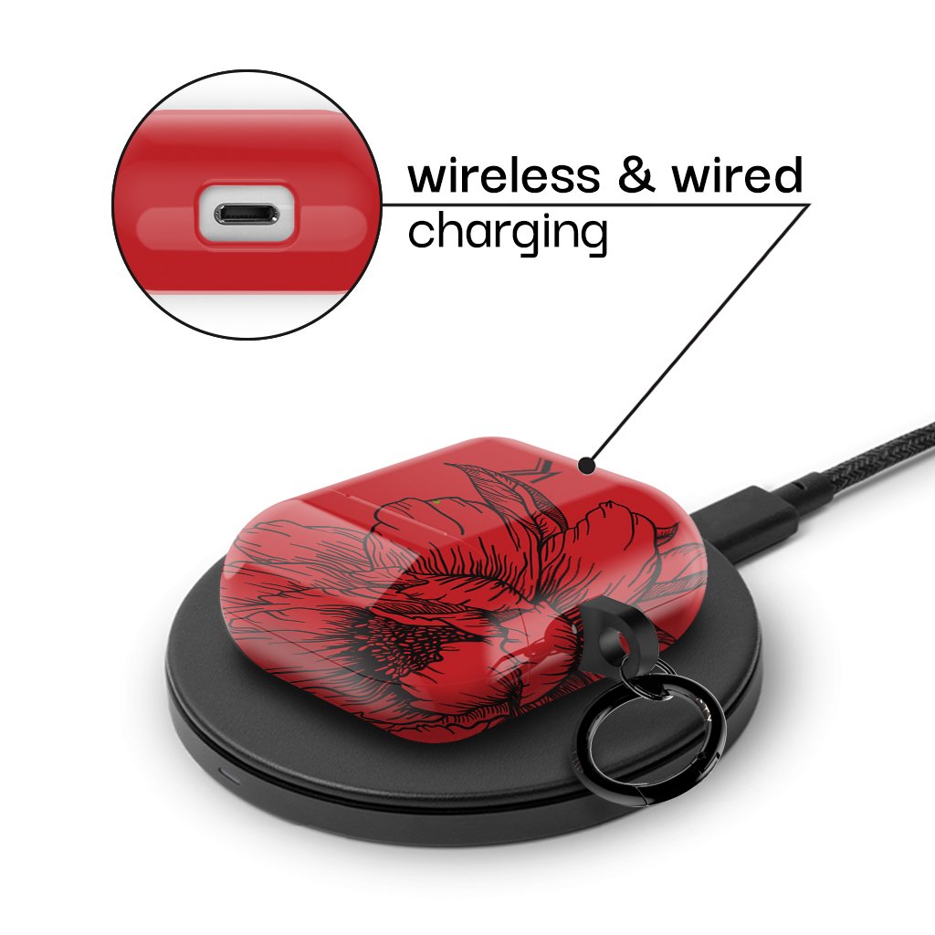 Dramatic Petals AirPods Case