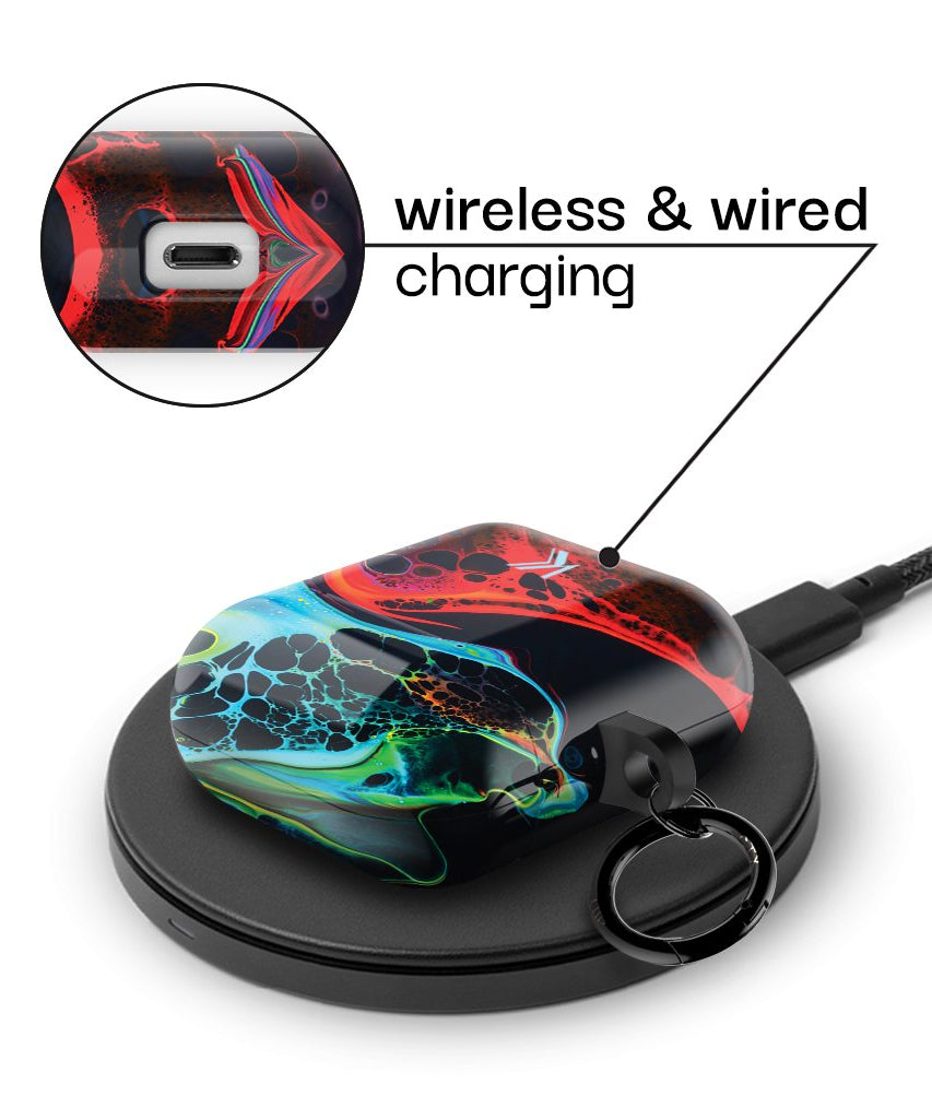 Electric Splash AirPods Case