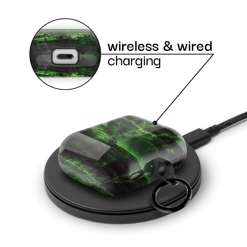 Fierce Peridot AirPods Case