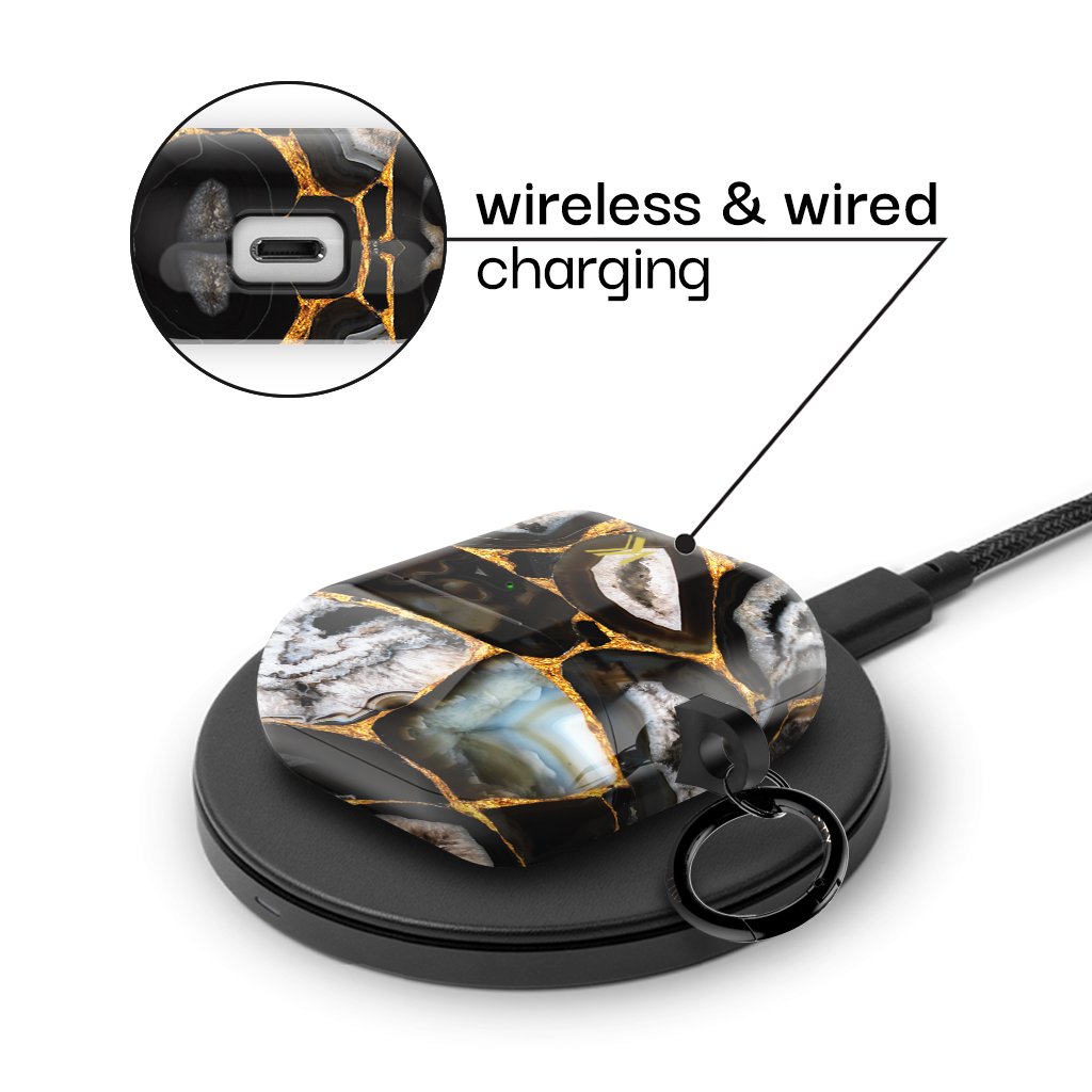 Gleaming Onyx AirPods Case