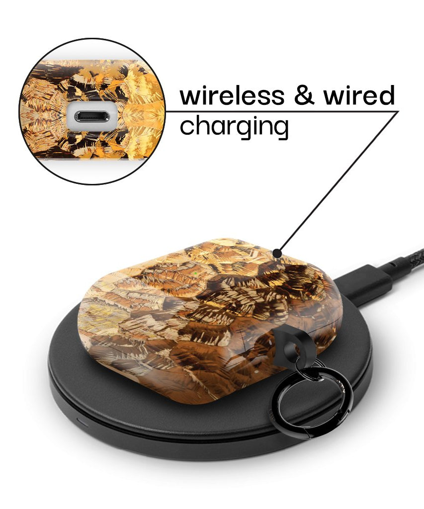 Goldstaub AirPods Hülle