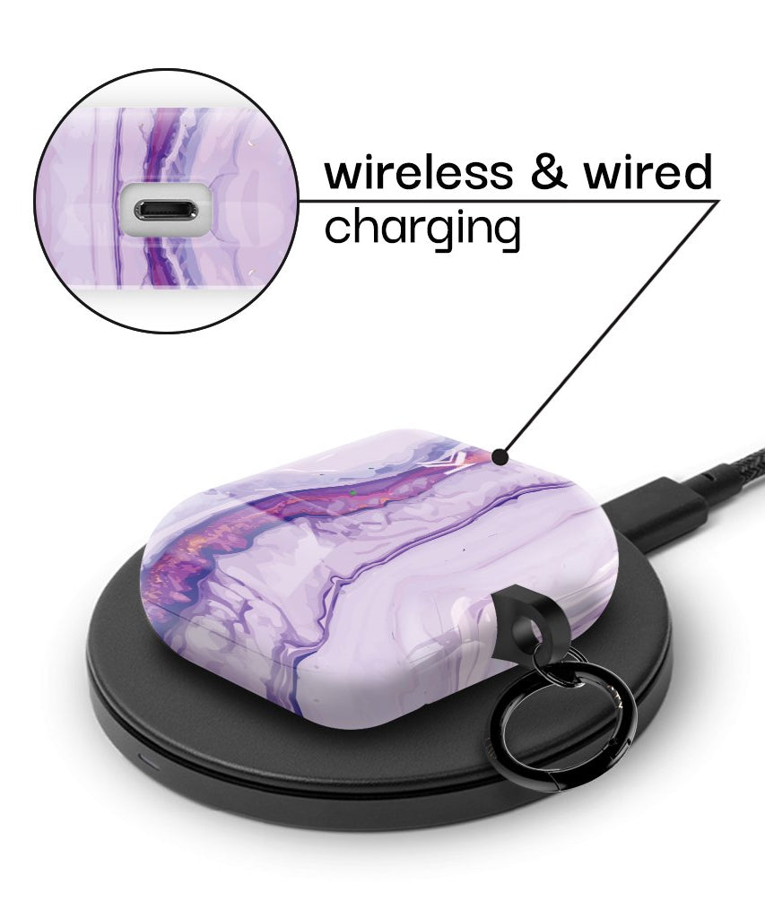 AirPods Hülle Icy Lavender