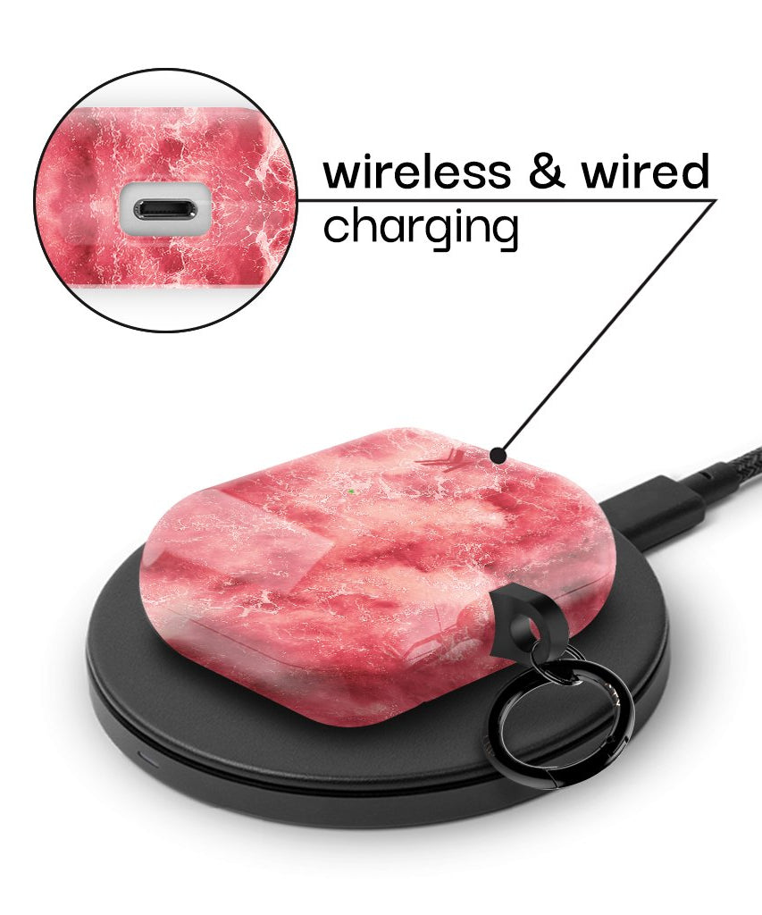 Red Omen AirPods Hülle