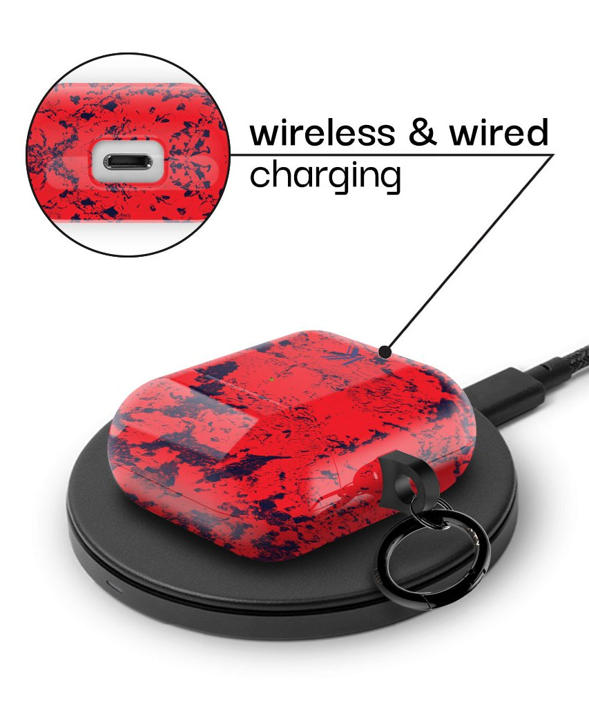 Rich Flames AirPods Hülle
