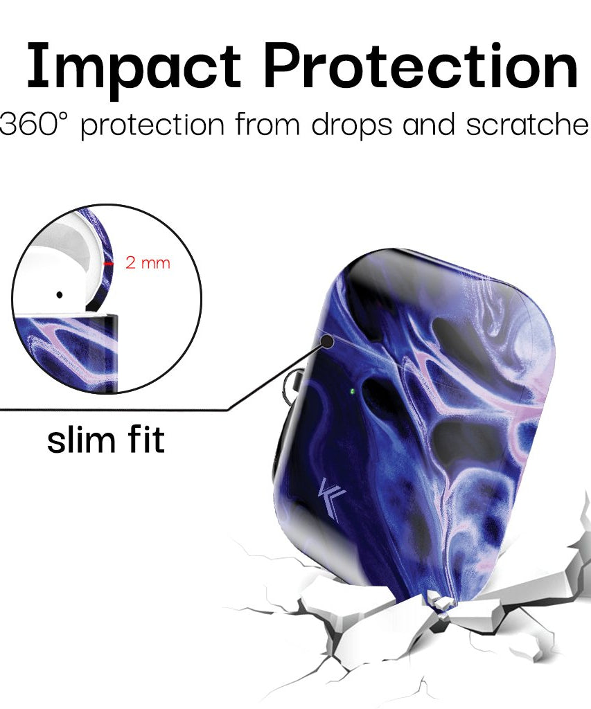 Purple Rain AirPods Hülle