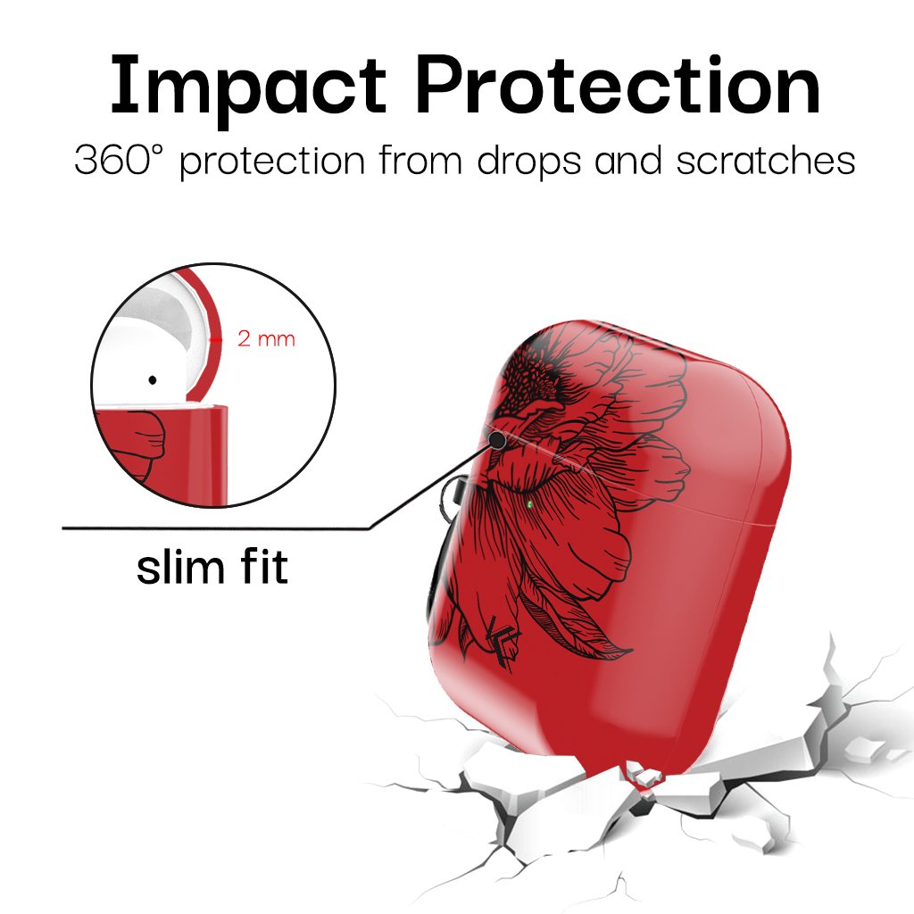 Dramatic Petals AirPods Case